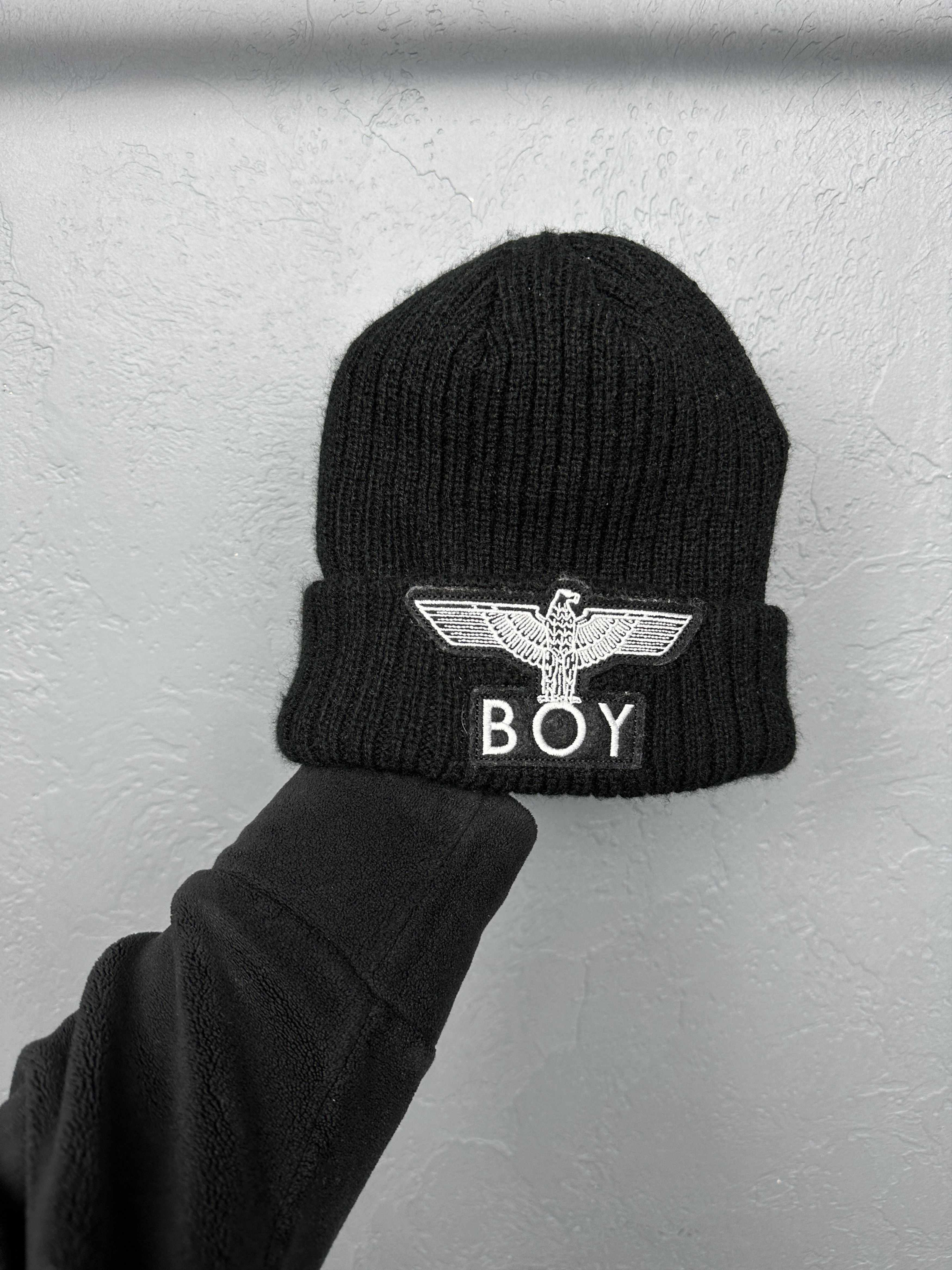 Boy London BOY London Mens Beanie Hat Size ONE SIZE - 1 Thumbnail