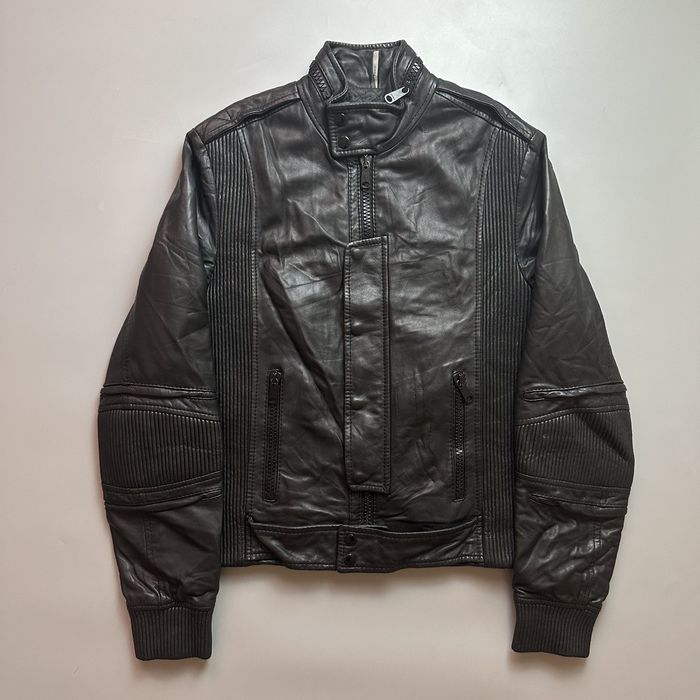 Dior Dior Homme 05AW by Hedi slimane daft punk leather jacket | Grailed