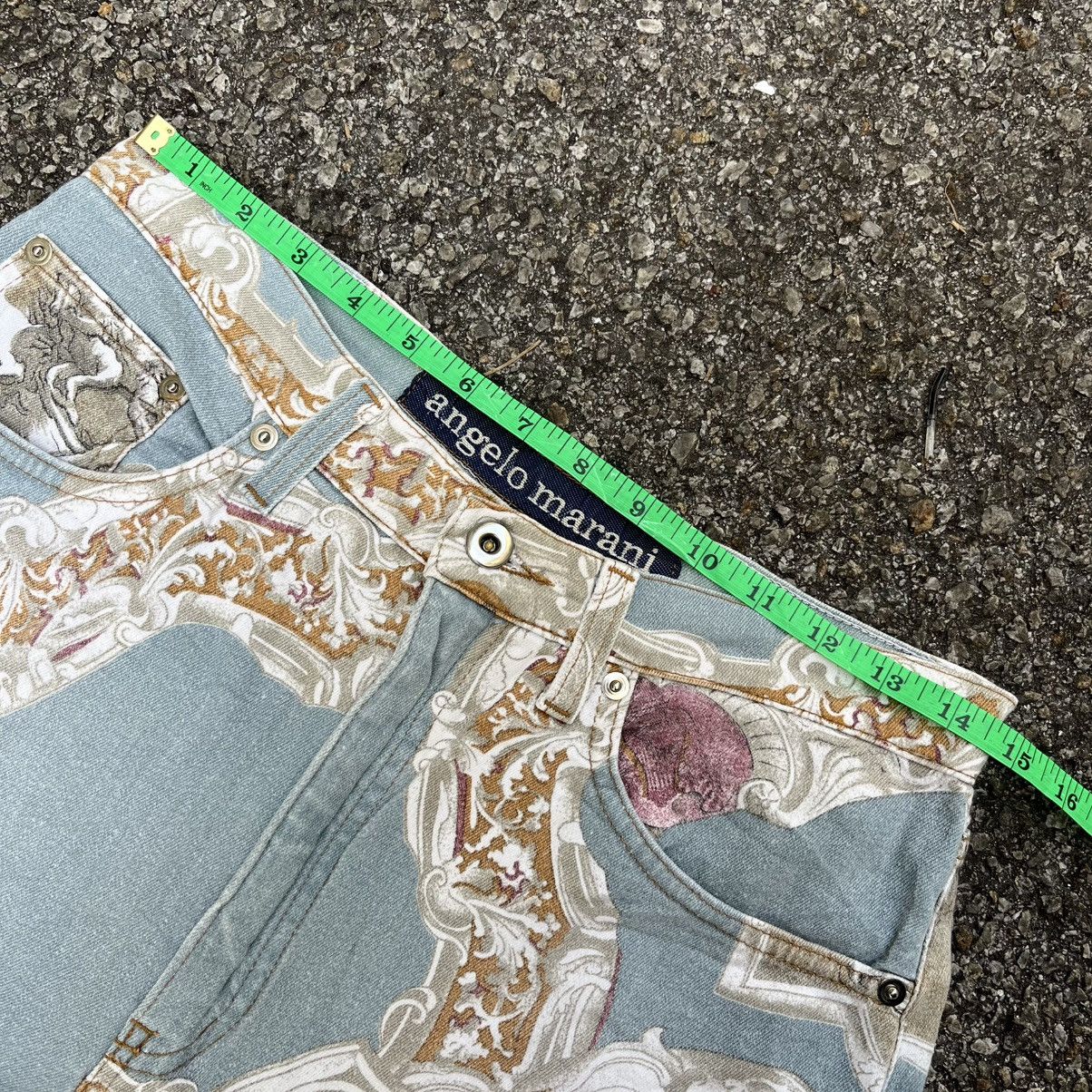 Vintage Rare Angelo Marani Graphic Pants Size US 29 - 5 Thumbnail