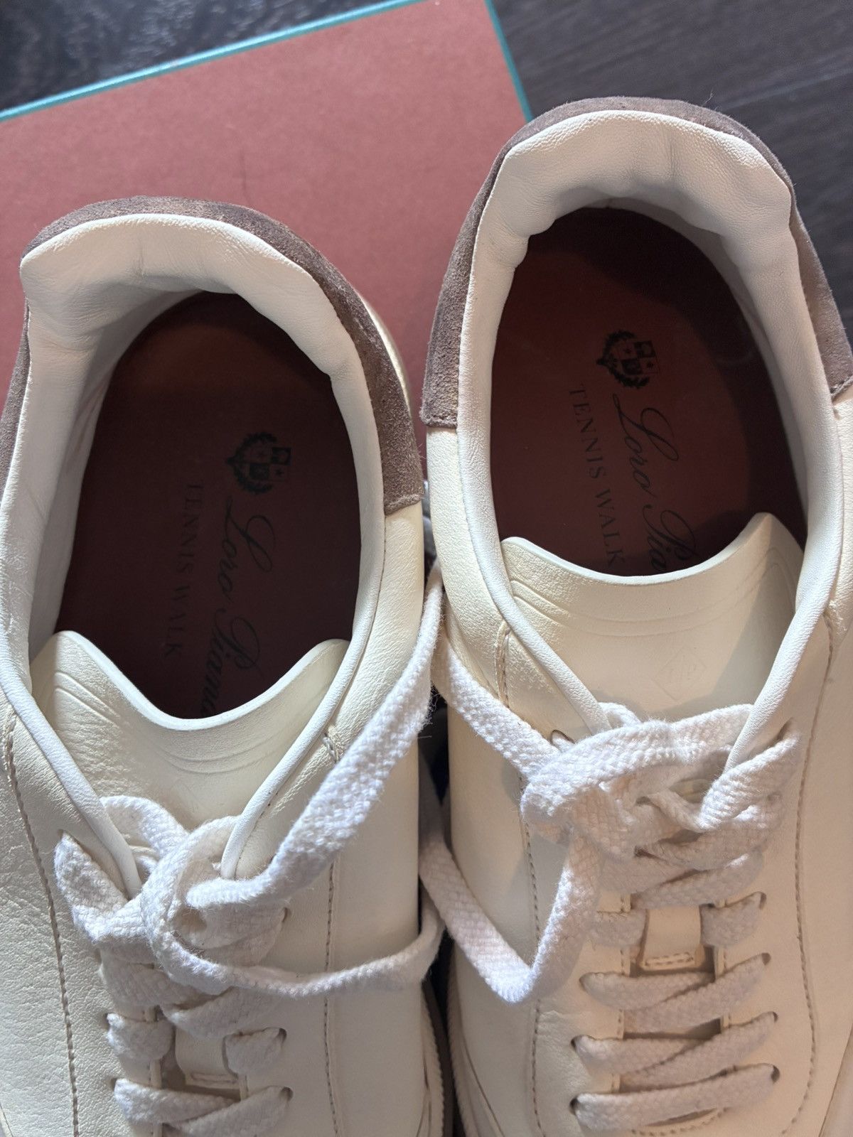 Loro Piana Loro piana white leather tennis walk uk 4.5 eu 37.5 Size US 7.5 / IT 37.5 - 2 Thumbnail