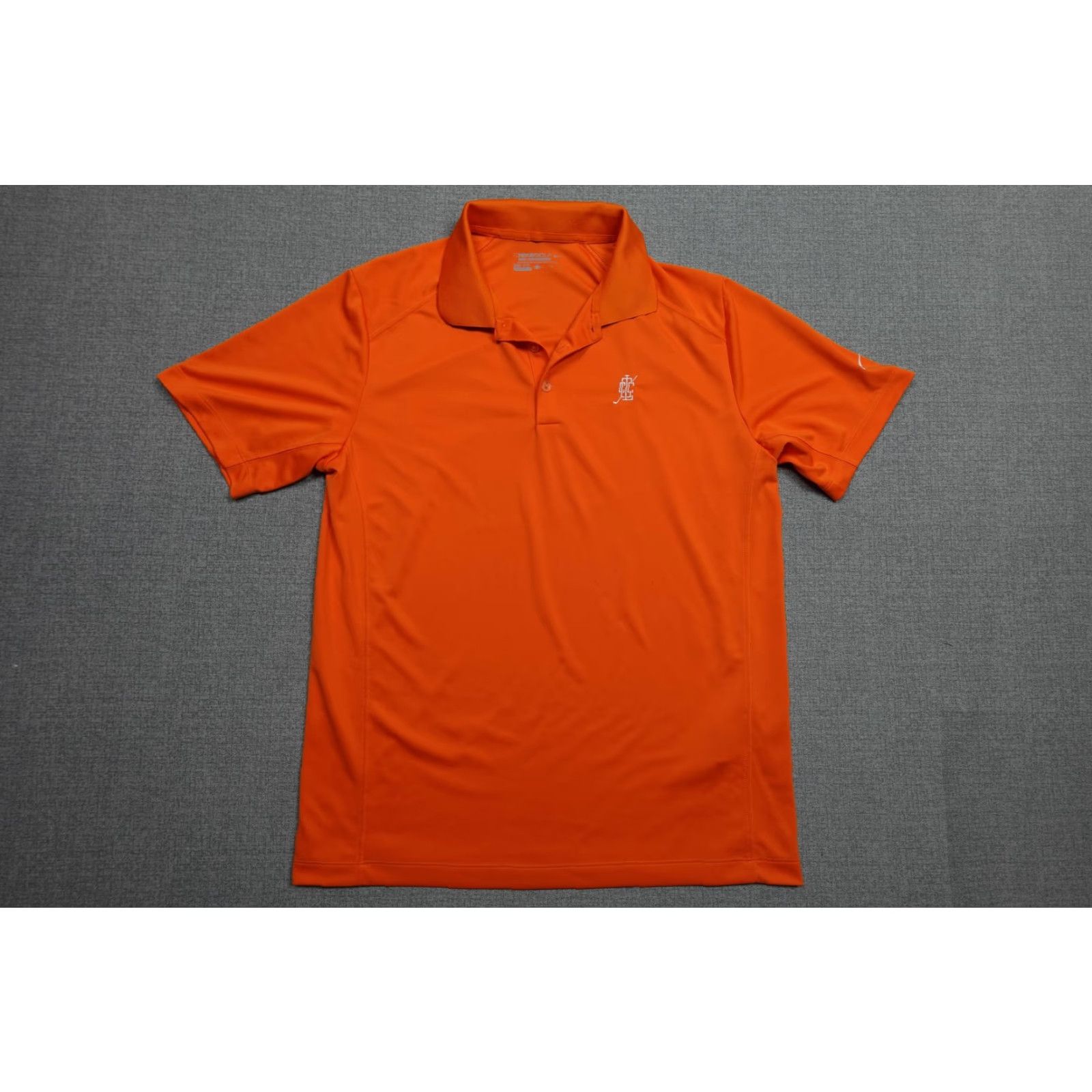 Nike Nike Golf Dri-FIT Polo Mens L Orange Breathable Short Sleeve Tour Performance Shirt Size US L / EU 52-54 / 3 - 3 Thumbnail