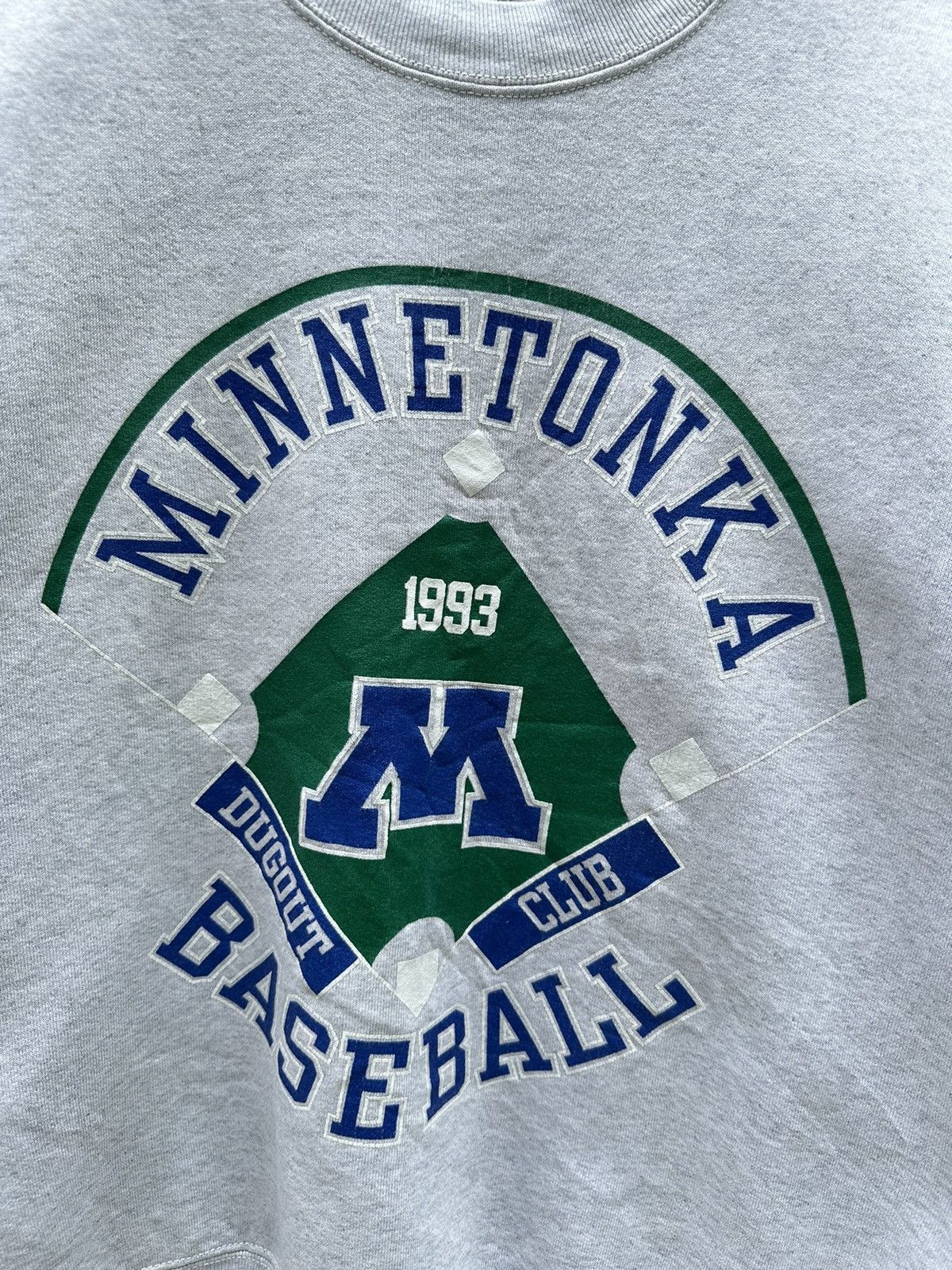 Minnetonka Vintage 90s Minnetonka Baseball Crewneck A157 Size US S / EU 44-46 / 1 - 2 Thumbnail