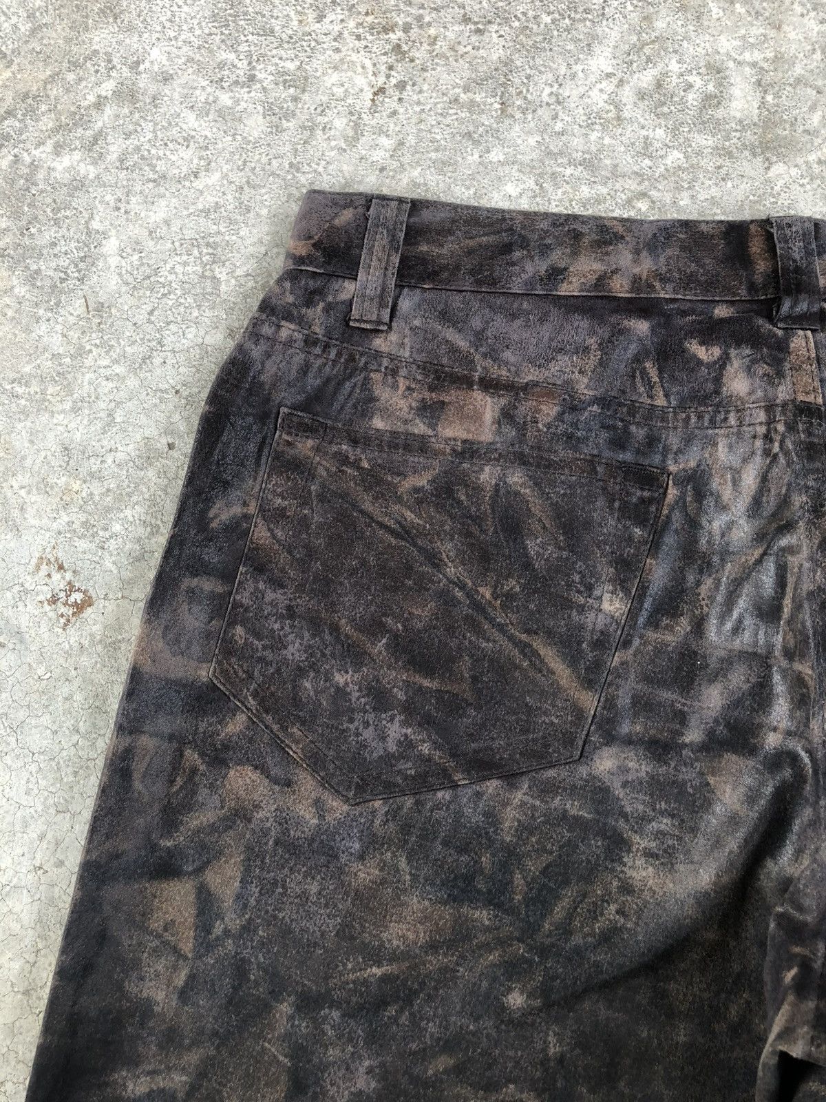 Tornado Mart Tornado Mart Flared Jeans Wax Jeans Fullprint Size US 31 - 17 Thumbnail
