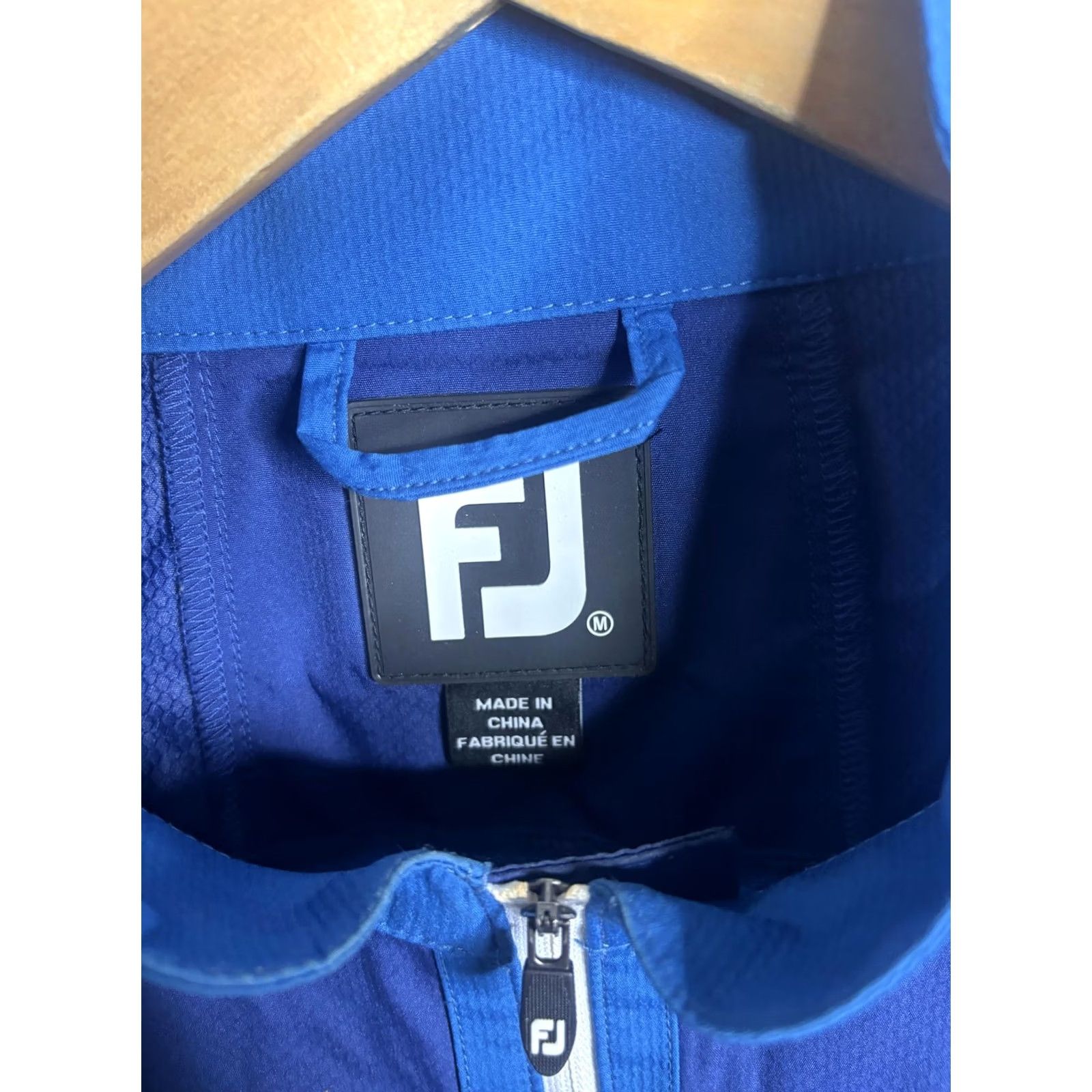 Footjoy FootJoy Jacket Mens M Blue Colorblock Windbreaker Half Zip Golf Pullover Lightweight Pockets Zip Front 1/2 Zip Casual Activewear Size US M / EU 48-50 / 2 - 4 Thumbnail