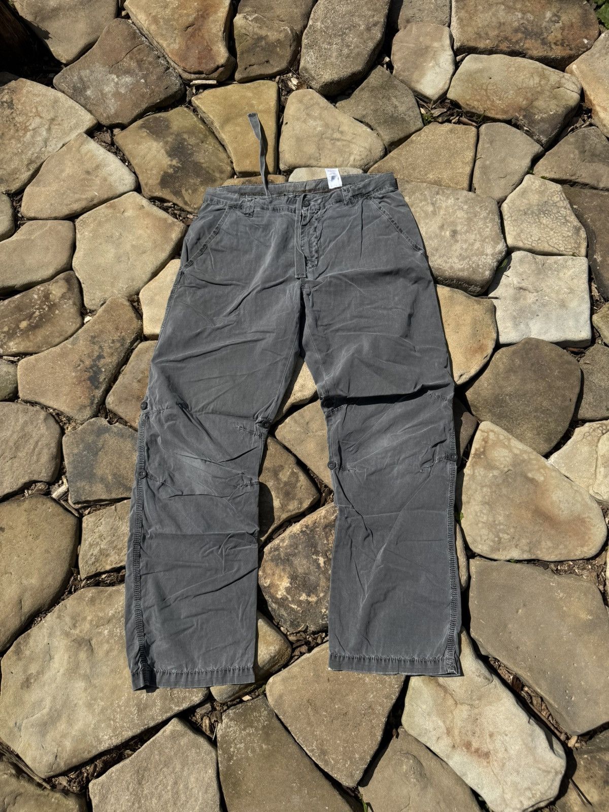 Other Vintage Baggy Stone Washed Y2k Cargo Pants Size US 34 / EU 50 - 1 Thumbnail