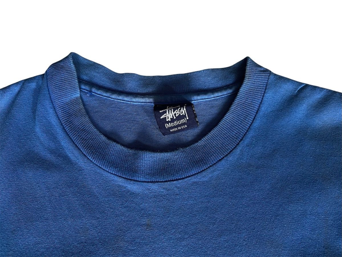 Beauty Beast × Stussy × Vintage 90's STUSSY Broken Skateboard Beautiful Faded Distressed Size US M / EU 48-50 / 2 - 8 Thumbnail