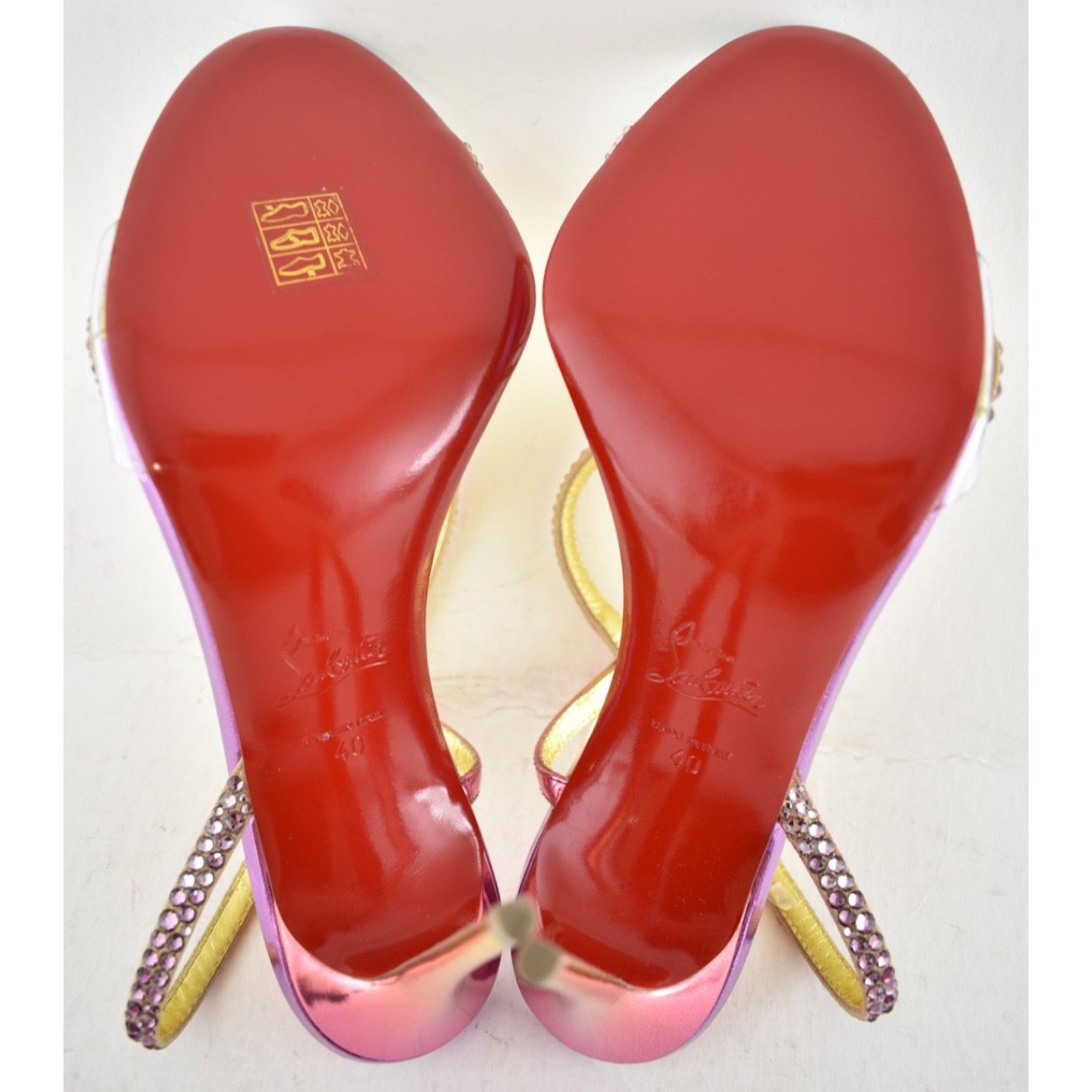 Christian Louboutin Christian Louboutin Rosalie Strass 100 Ankle Strap Sandal 40 Size US 10 / IT 40 - 18 Thumbnail