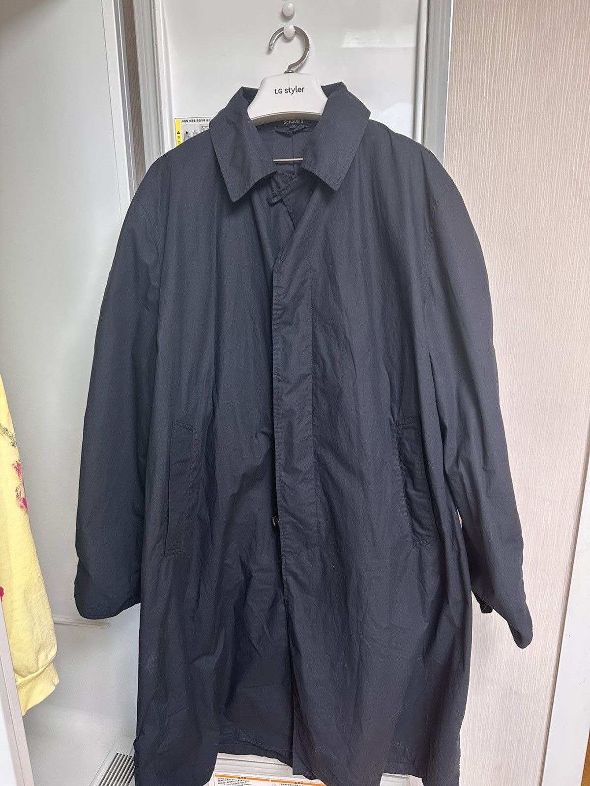 Yeezy Yeezy season 5 trench coat ink Size US S / EU 44-46 / 1 - 1 Thumbnail