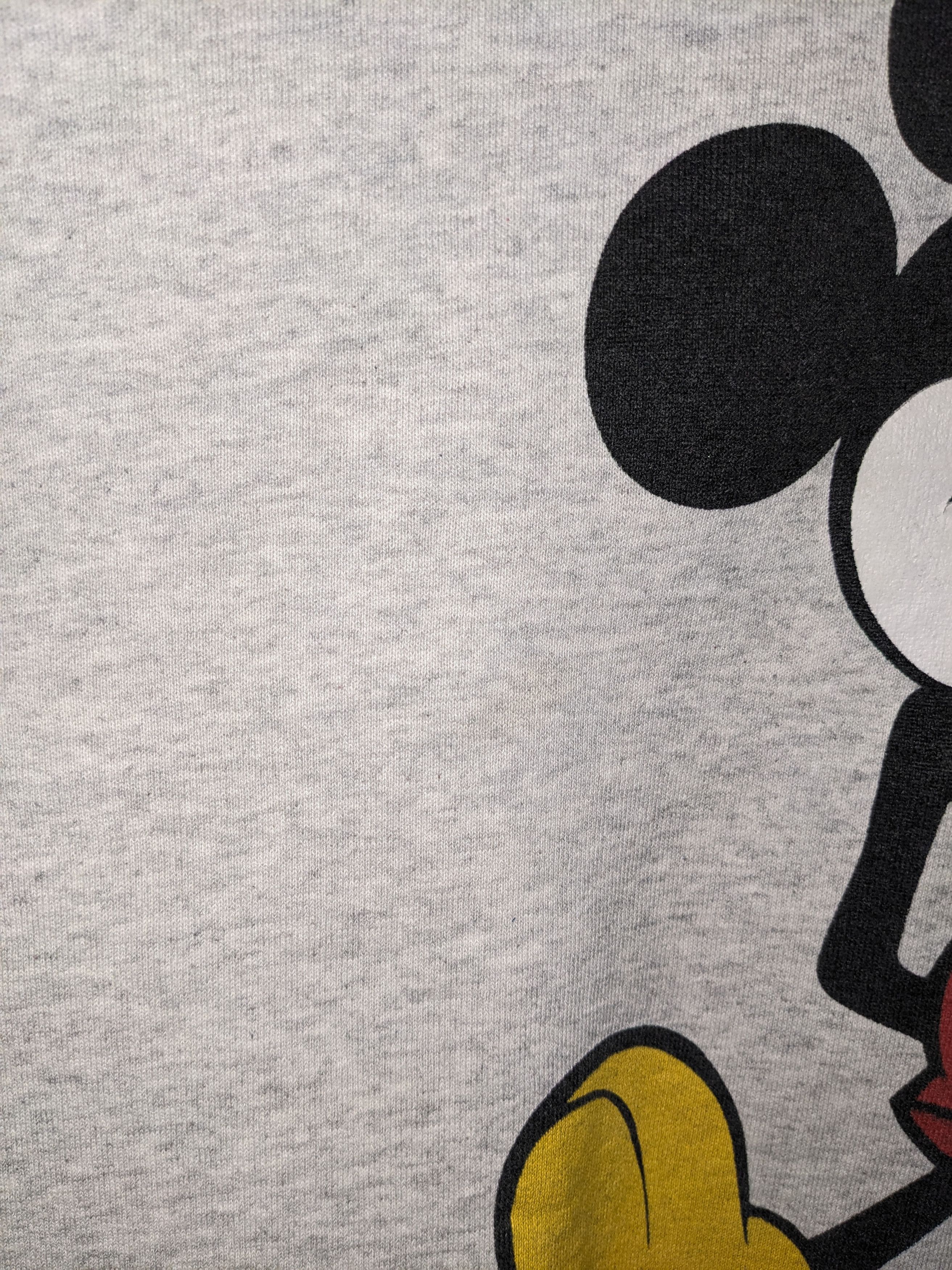 Disney × Vintage Vintage 90s Mickey Mouse Classic Stand X-Large Sweatshirt Size US XL / EU 56 / 4 - 8 Thumbnail