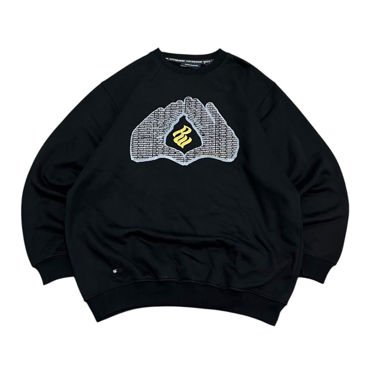 Rocawear Crewneck Rocawear Diamonds in the sky Streetwear Vintage Size US XL / EU 56 / 4 - 1 Thumbnail
