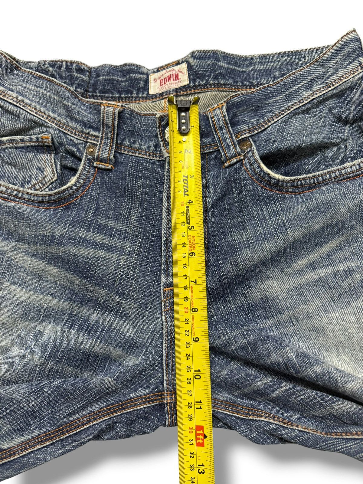Edwin Vintage Edwin 411XVS Japan Denim Jeans | Y2K Bootcut | W34 Size US 34 / EU 50 - 11 Thumbnail