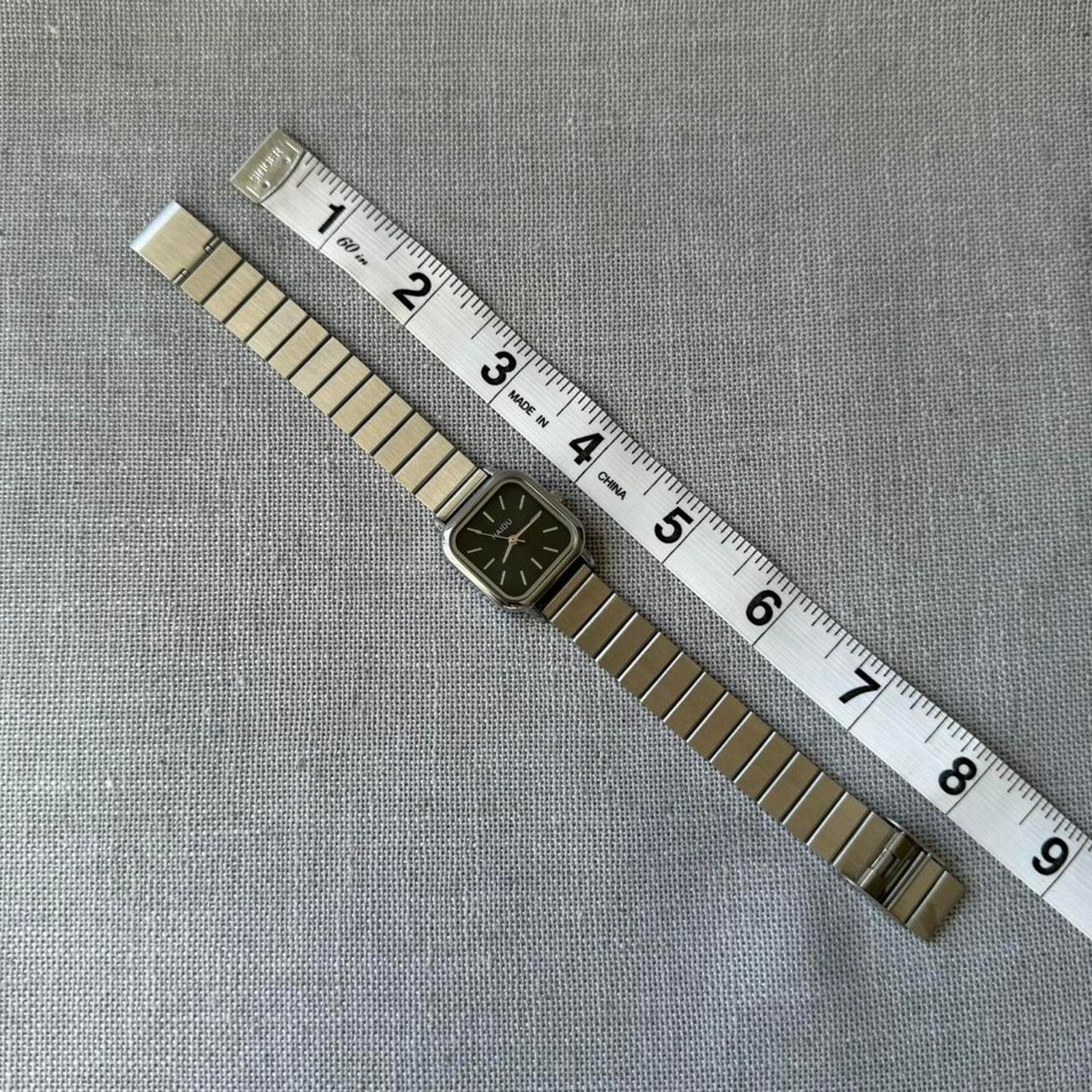 Other Elegant silver vintage style watch MENS2 Size ONE SIZE - 5 Thumbnail