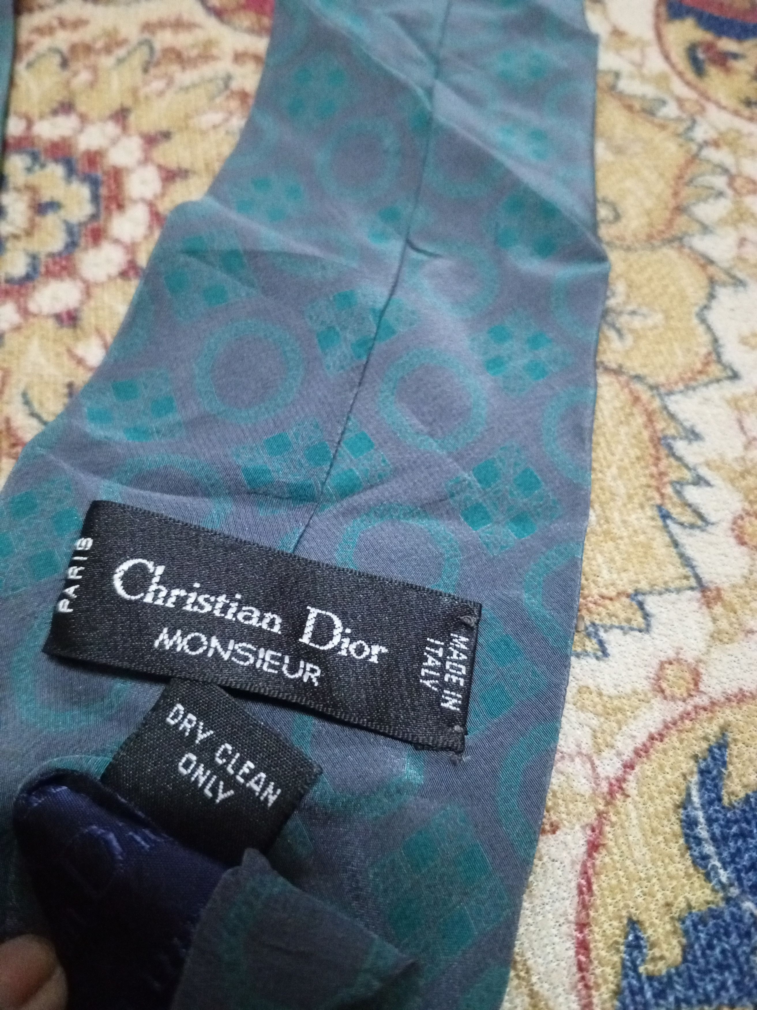 Christian Dior Monsieur Dior Neck tie Size ONE SIZE - 8 Thumbnail