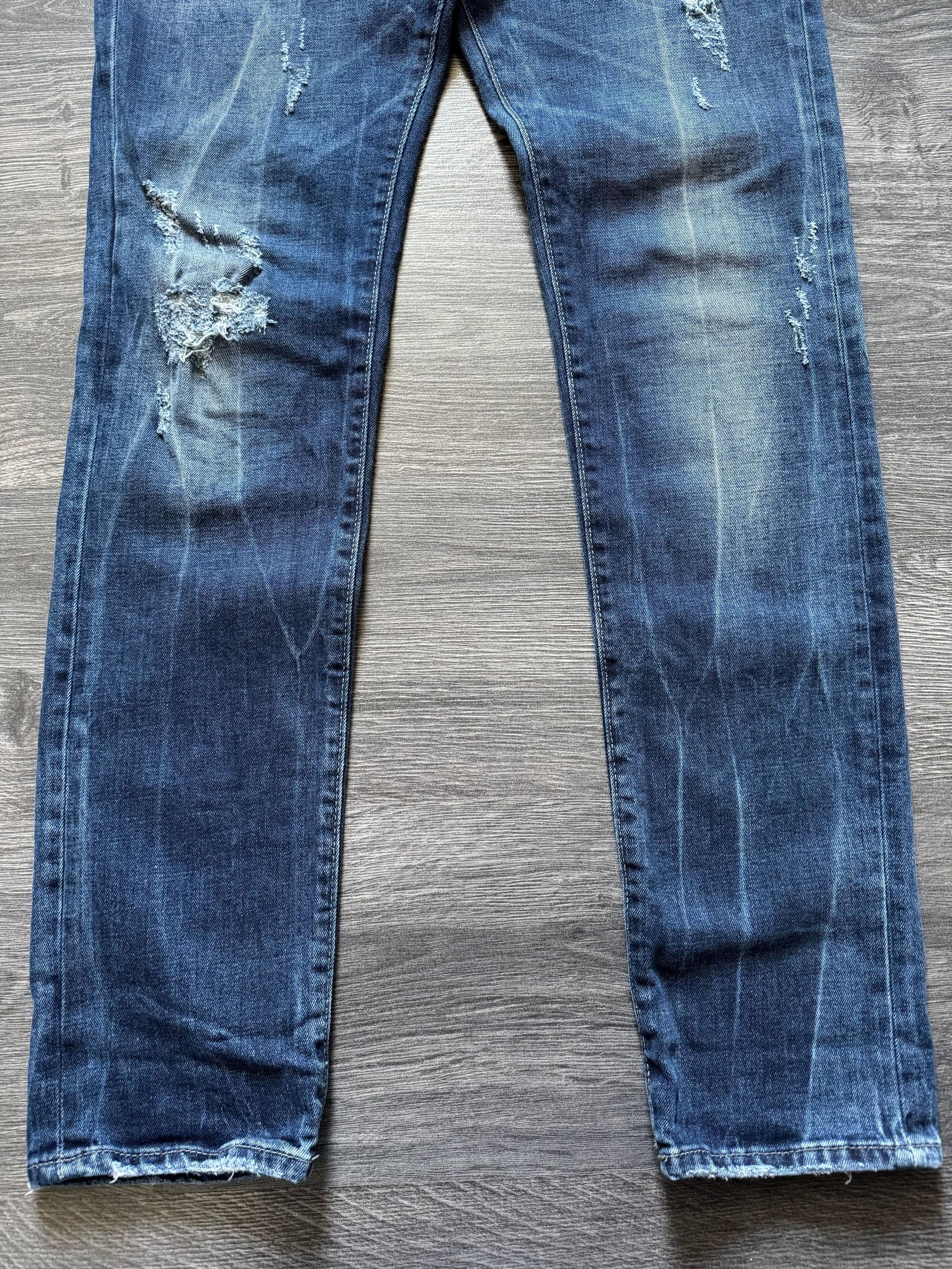 Philipp Plein Philipp Plein Distressed Jeans Skull Logo Denim Pants Size US 32 / EU 48 - 9 Thumbnail