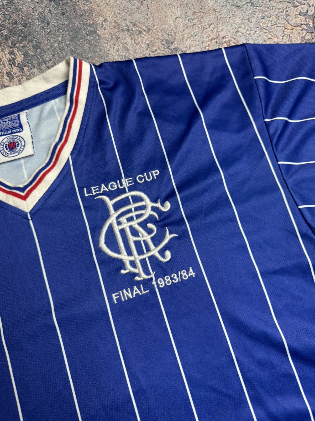 Other RANGERS VINTAGE SOCCER JERSEY 1983/1984 HOME KIT FOOTBALL Size US M / EU 48-50 / 2 - 5 Thumbnail