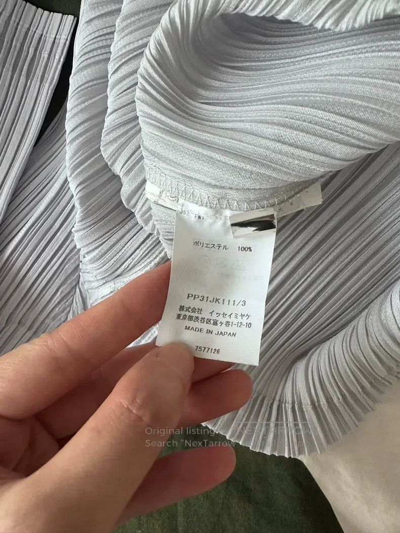 Issey Miyake Issey Miyake Crew Neck Long Sleeve Top Size L / US 10 / IT 46 - 6 Thumbnail