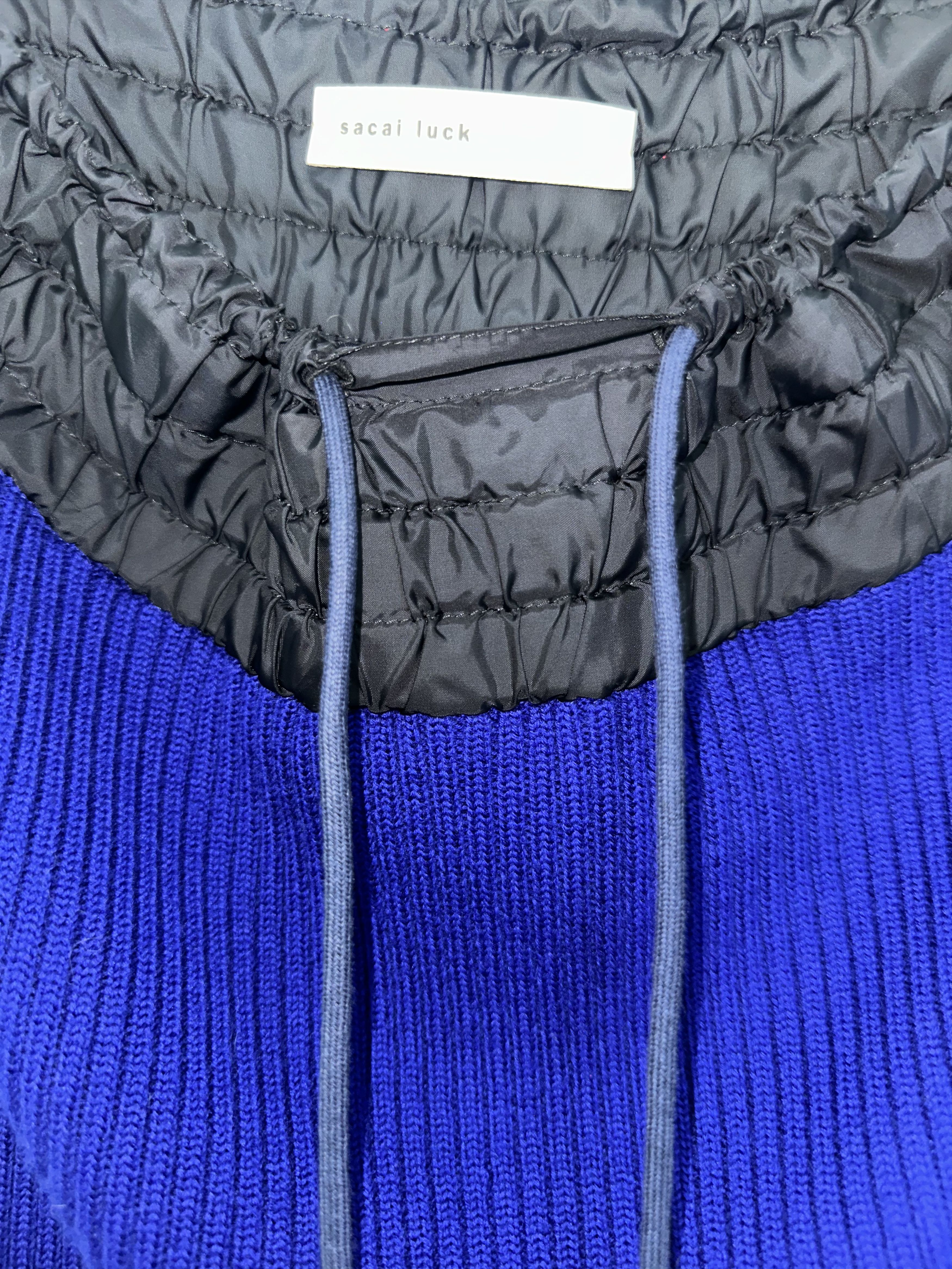 Sacai SACAI BLUE RIBBED PENCIL SKIRT Size 28" / US 6 / IT 42 - 3 Thumbnail