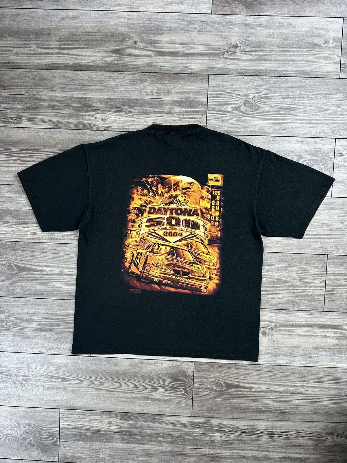 NASCAR × Vintage Y2K Daytona 500 Nascar Lee Sport T Shirt Size US XL / EU 56 / 4 - 2 Thumbnail