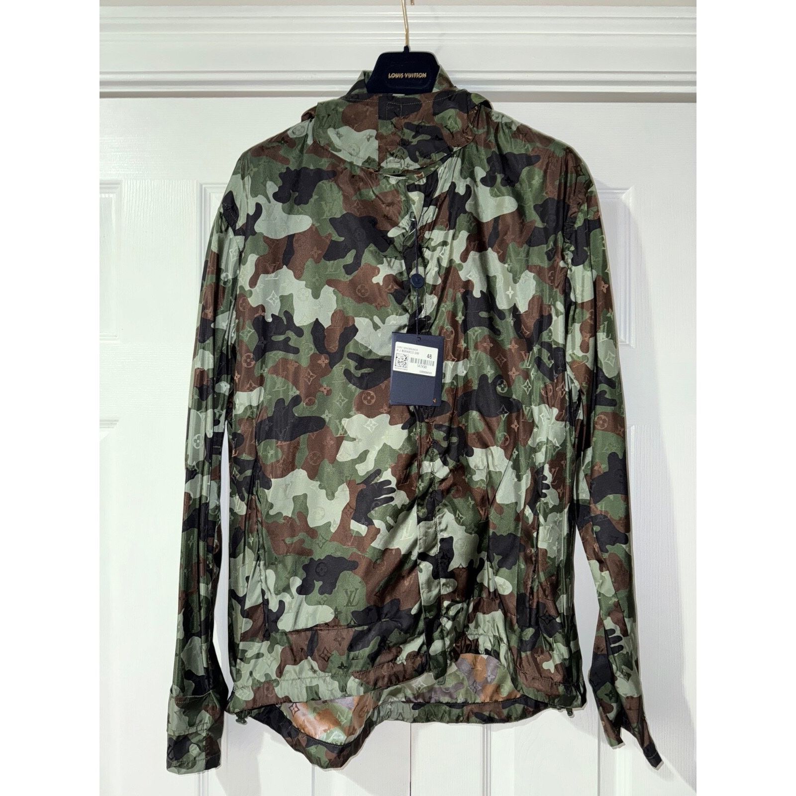 Louis Vuitton Louis Vuitton Virgil Abloh Monogram Windbreaker Jacket 48 Size US M / EU 48-50 / 2 - 2 Thumbnail