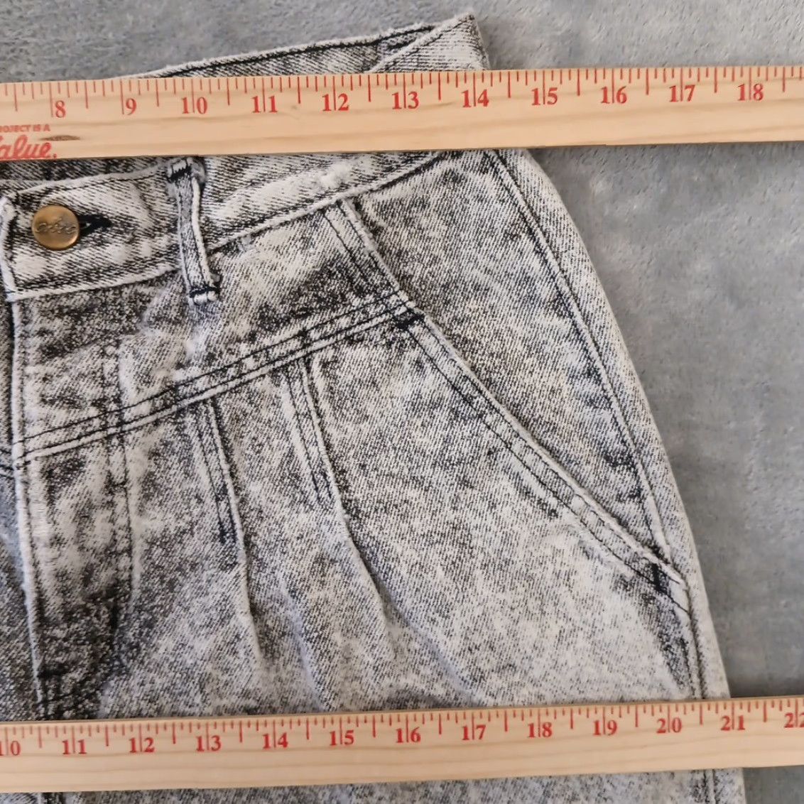 Vintage VINTAGE CHIC Jeans Shirt? Size 36" / US 14 / IT 50 - 3 Thumbnail