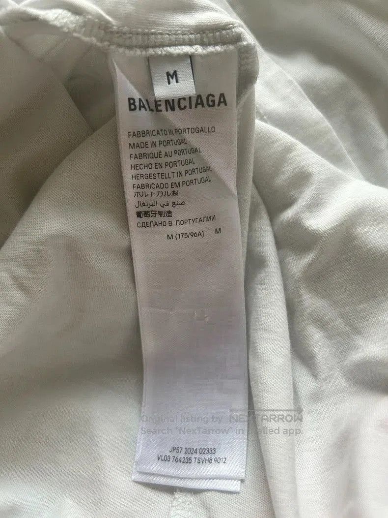 Balenciaga Balenciaga 3D Print Logo Short Sleeve. Size US M / EU 48-50 / 2 - 4 Thumbnail