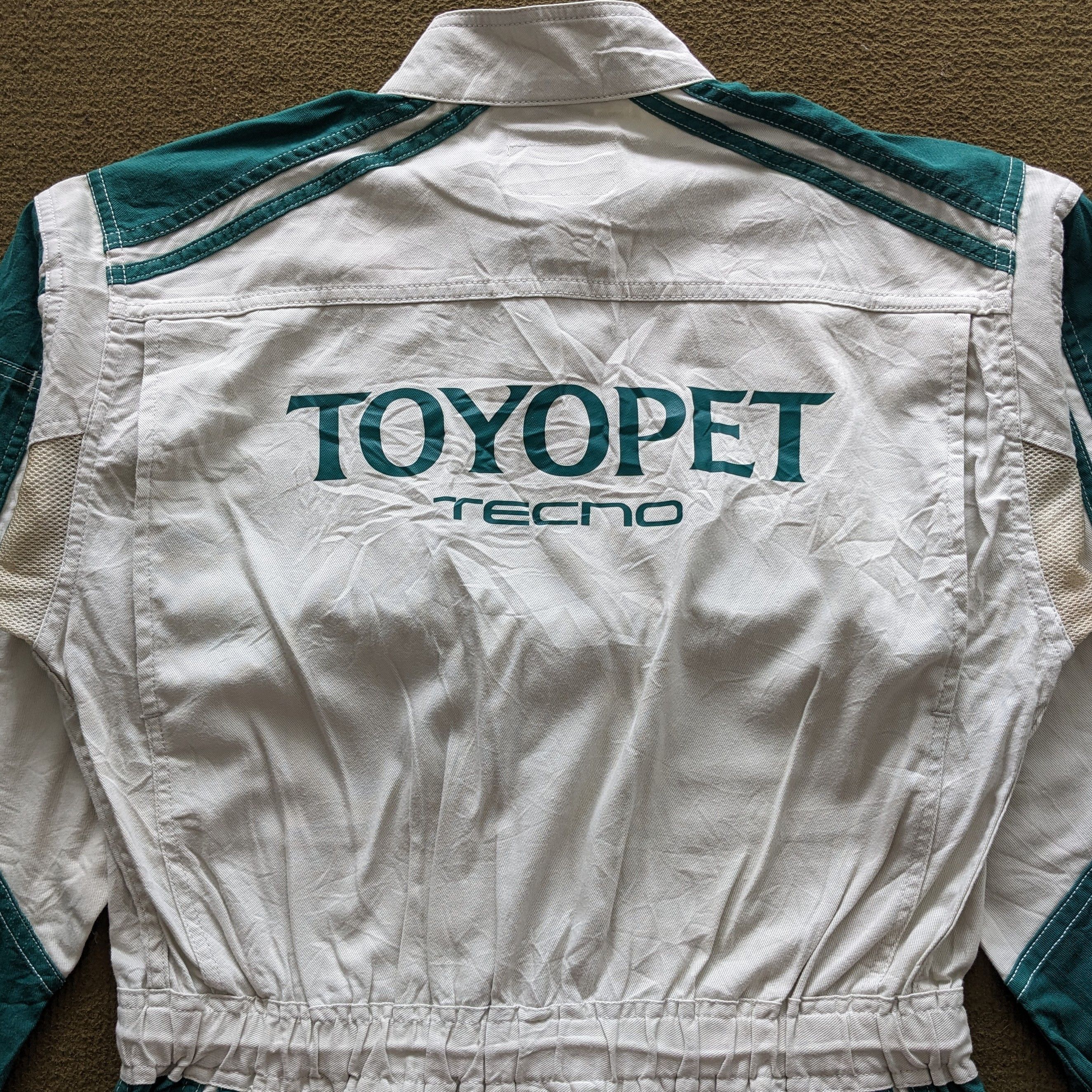 Vintage Vintage TOYOPET TOYOTA Racing Workwear Coverall Jacket Size US S / EU 44-46 / 1 - 2 Thumbnail