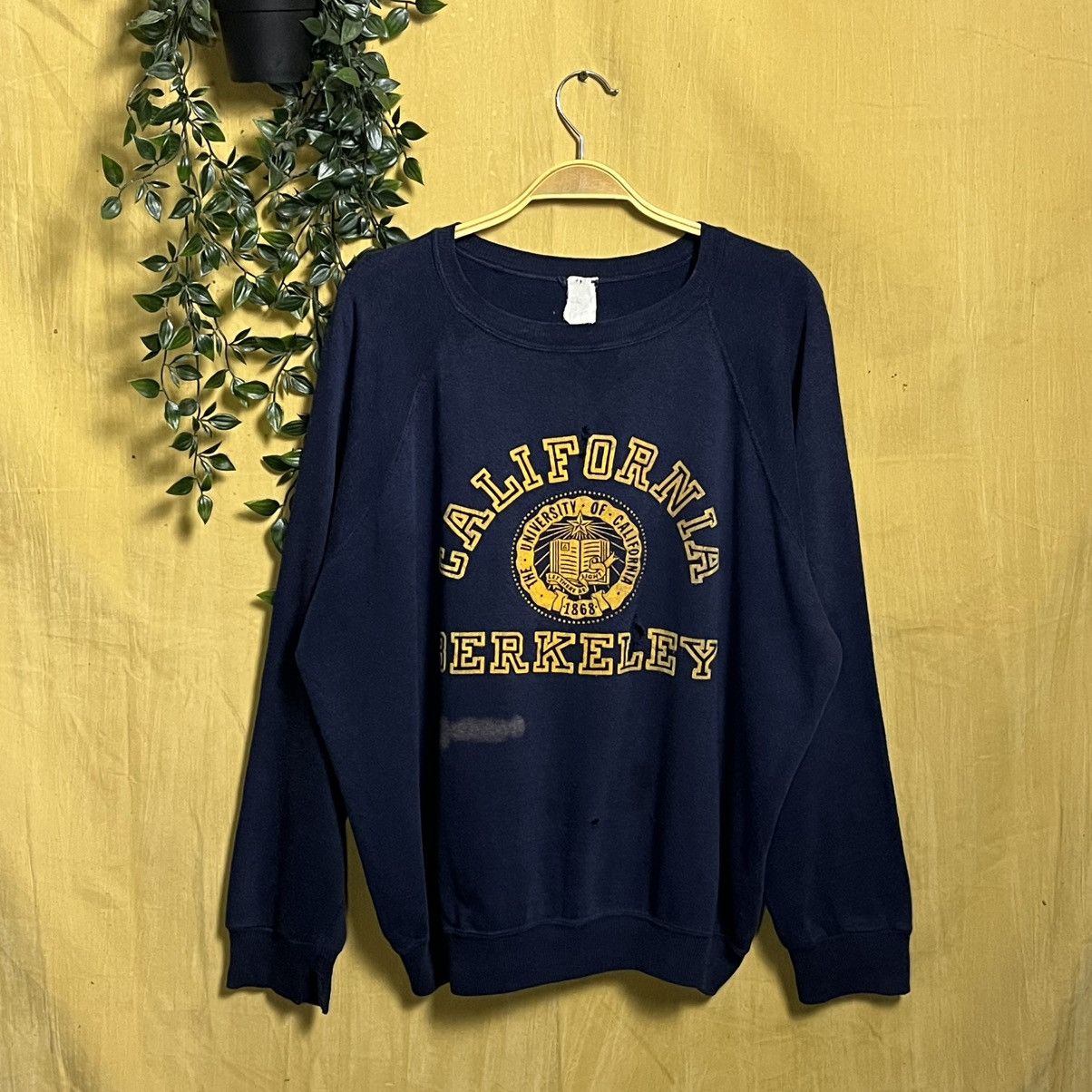 Vintage a1 Vintage 1960-70s Tultex California Berkeley University Size US L / EU 52-54 / 3 - 1 Thumbnail