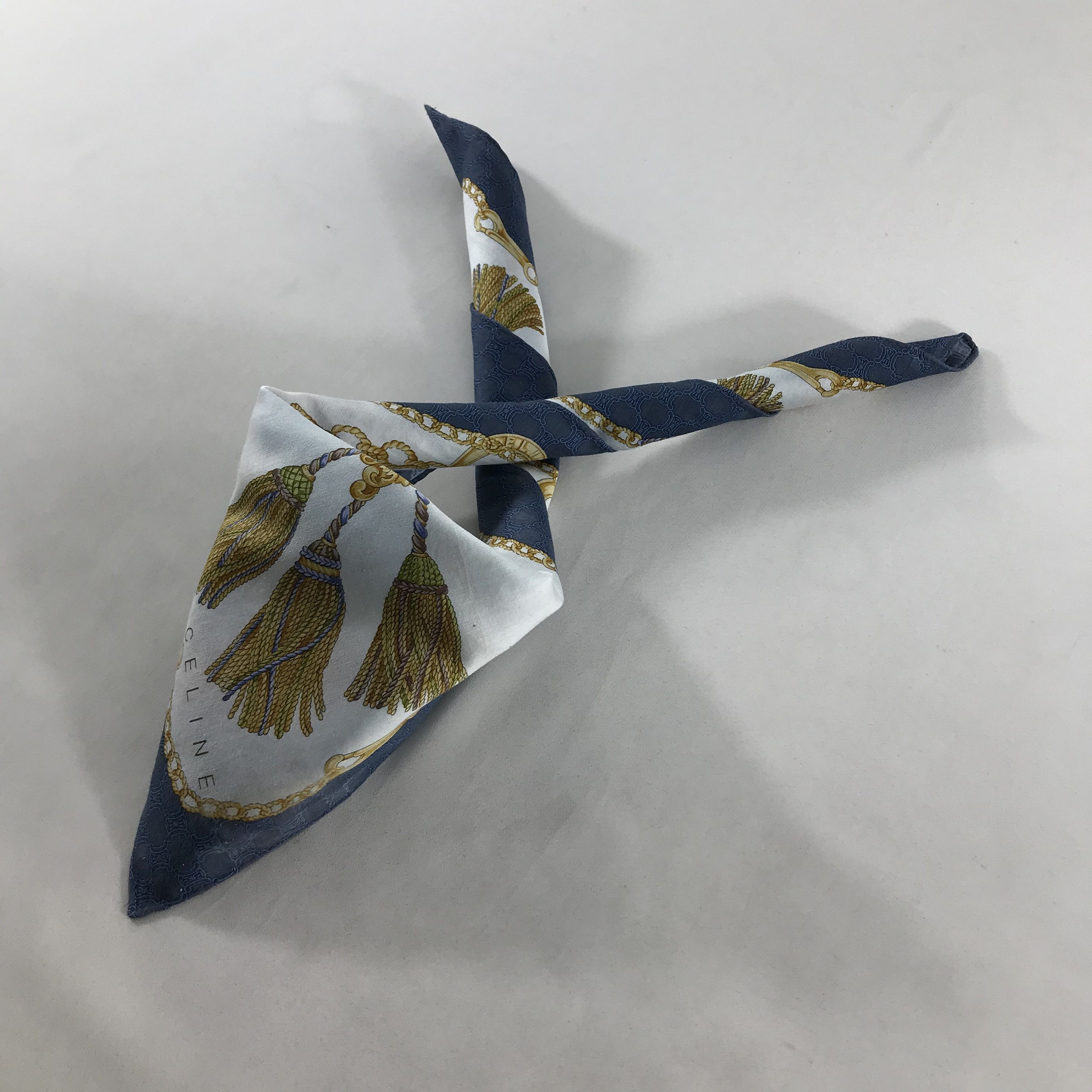 Celine Celine Handkerchief Neckerchief Bandana H19 Size ONE SIZE - 3 Thumbnail