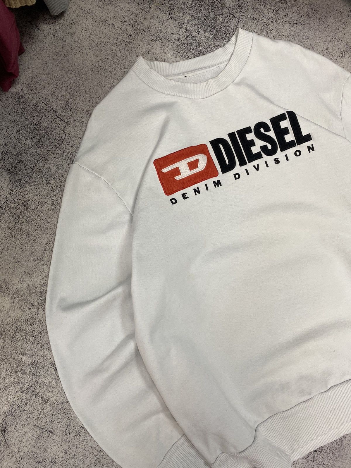 Diesel × Japanese Brand × Vintage Diesel vintage sweatshirt big logo y2k Size US L / EU 52-54 / 3 - 6 Thumbnail