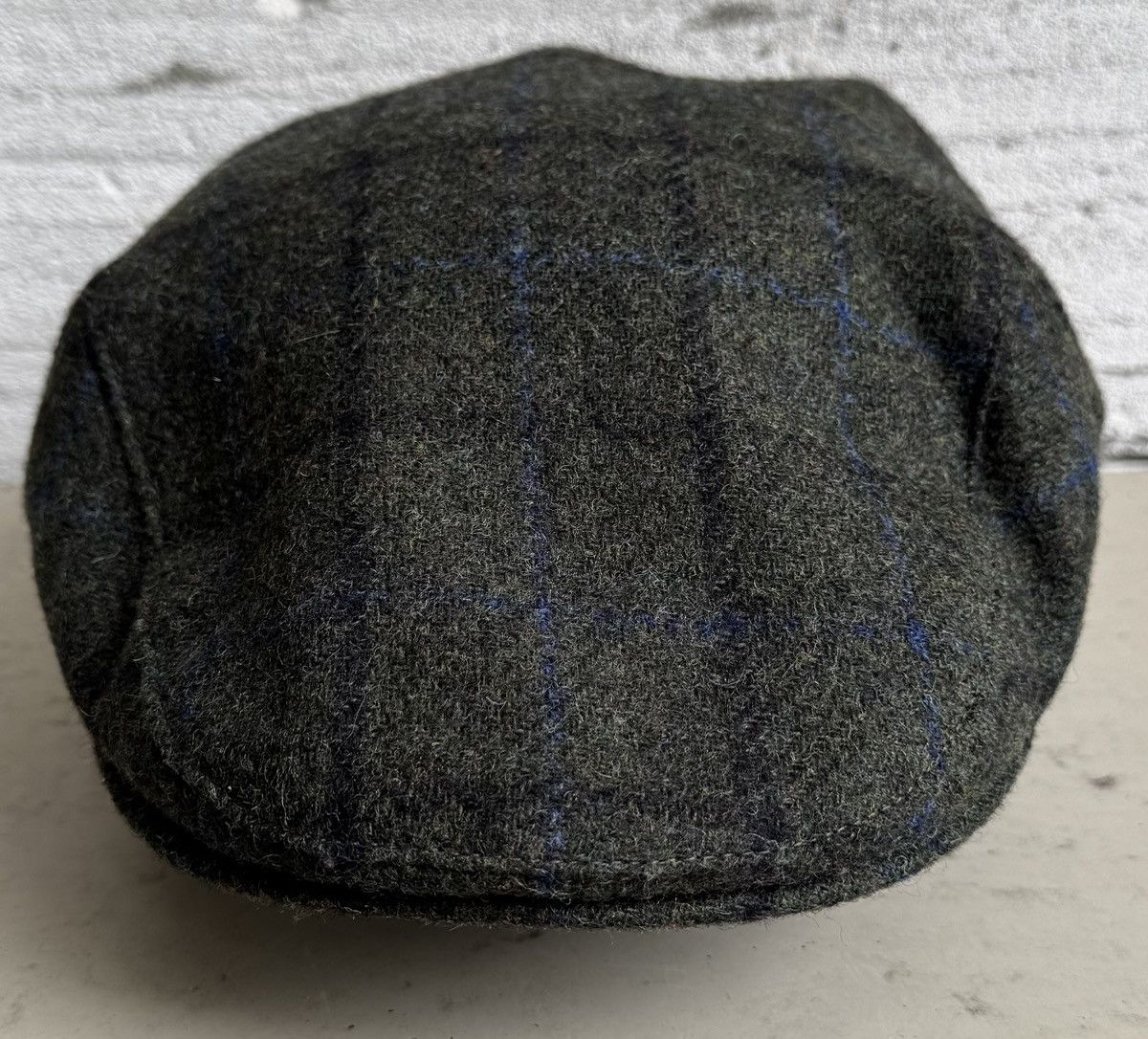 Barbour Barbour Plaid Tweed Wool Cap Hat Size 7 1/2 England by Moon Size ONE SIZE - 2 Thumbnail
