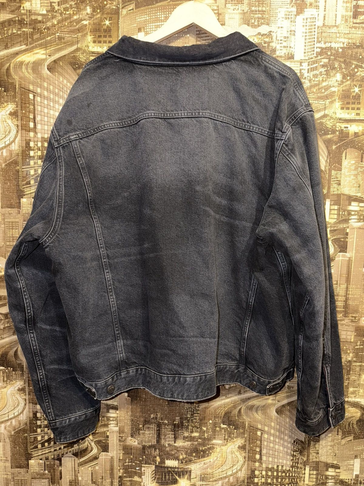 Polo Ralph Lauren Polo Ralph Lauren Reversible Trucker Jacket Foxdale Black Size US XXL / EU 58 / 5 - 7 Thumbnail