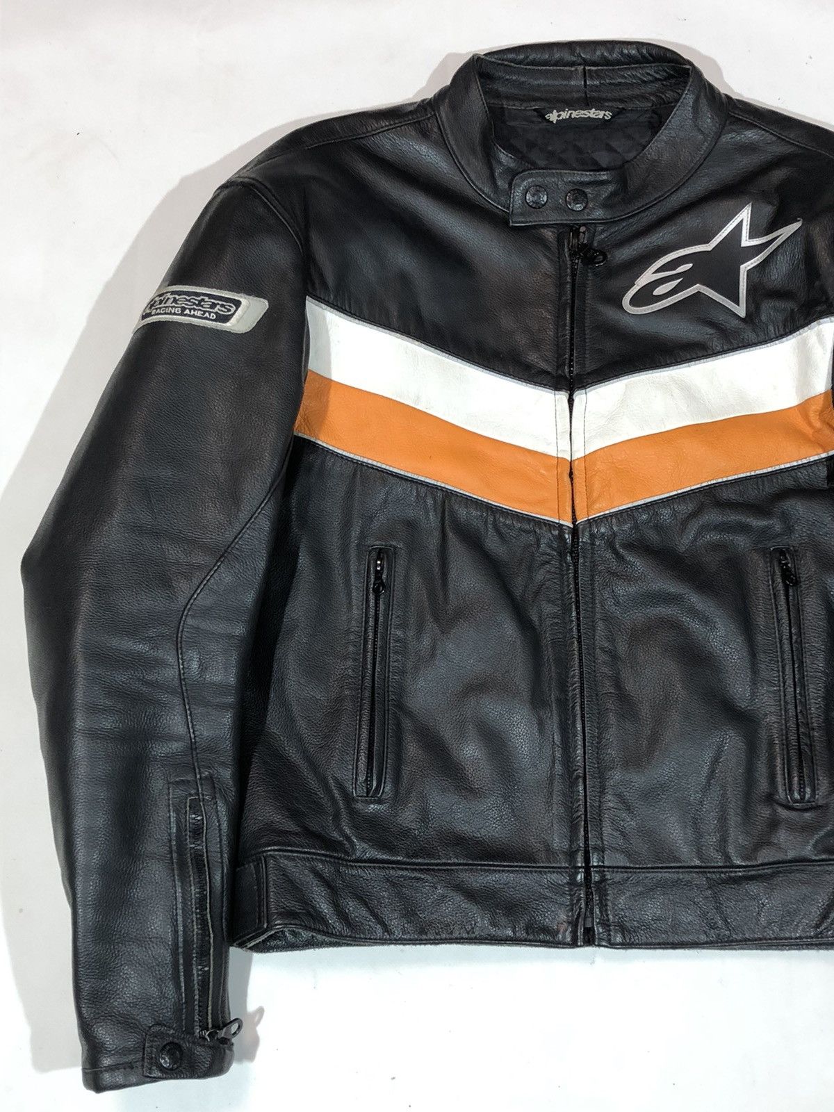 Dainese × Honda × Yamaha Alpinestars Motorcycle Leather Jacket Racing Size US M / EU 48-50 / 2 - 7 Thumbnail