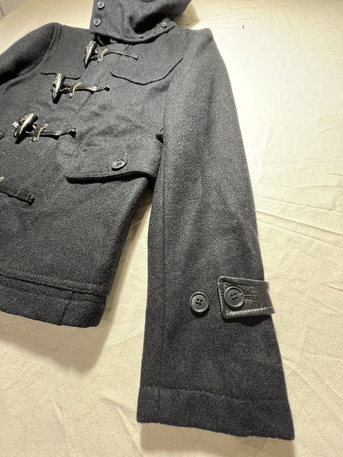 Tete Homme Tate Homme Black duffle coat Size US S / EU 44-46 / 1 - 8 Thumbnail