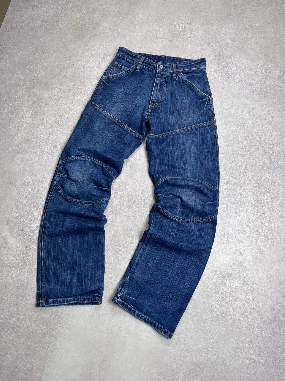 G-Star Vintage G-star RAW Denim Cargo Baggy Pants Y2K 29x32 Size US 29 - 3 Thumbnail