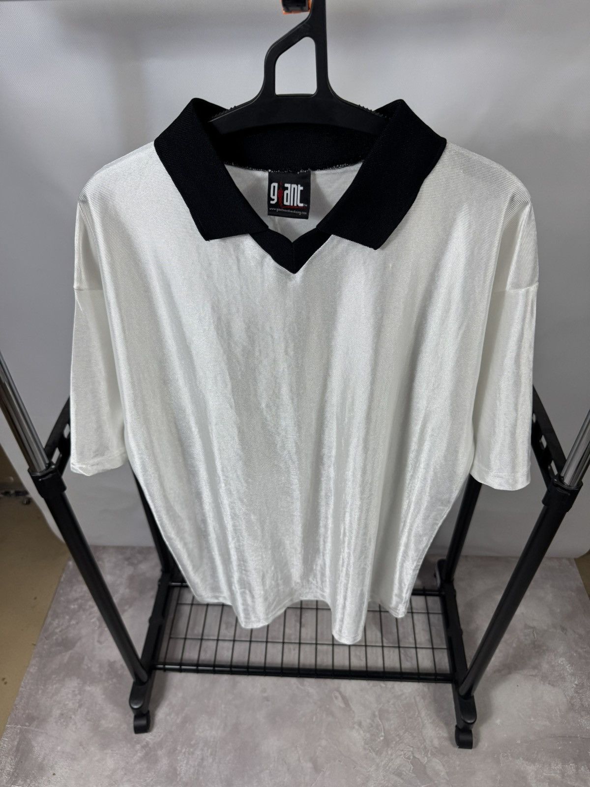 Giant Vintage Giant Shiny Polo T-Shirt Size US L / EU 52-54 / 3 - 2 Thumbnail