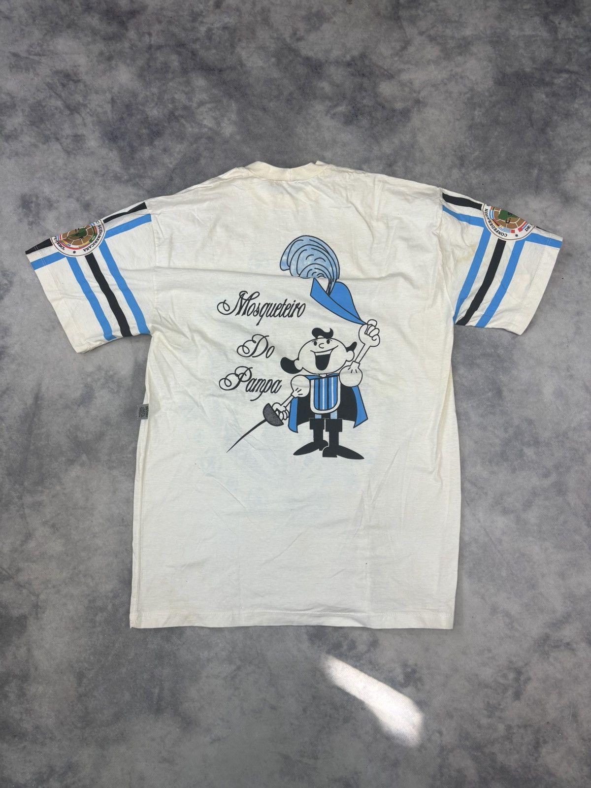 Vintage Vintage 1995 Gremio Football Shirt Soccer Brazil Santos 90s Size US L / EU 52-54 / 3 - 4 Thumbnail