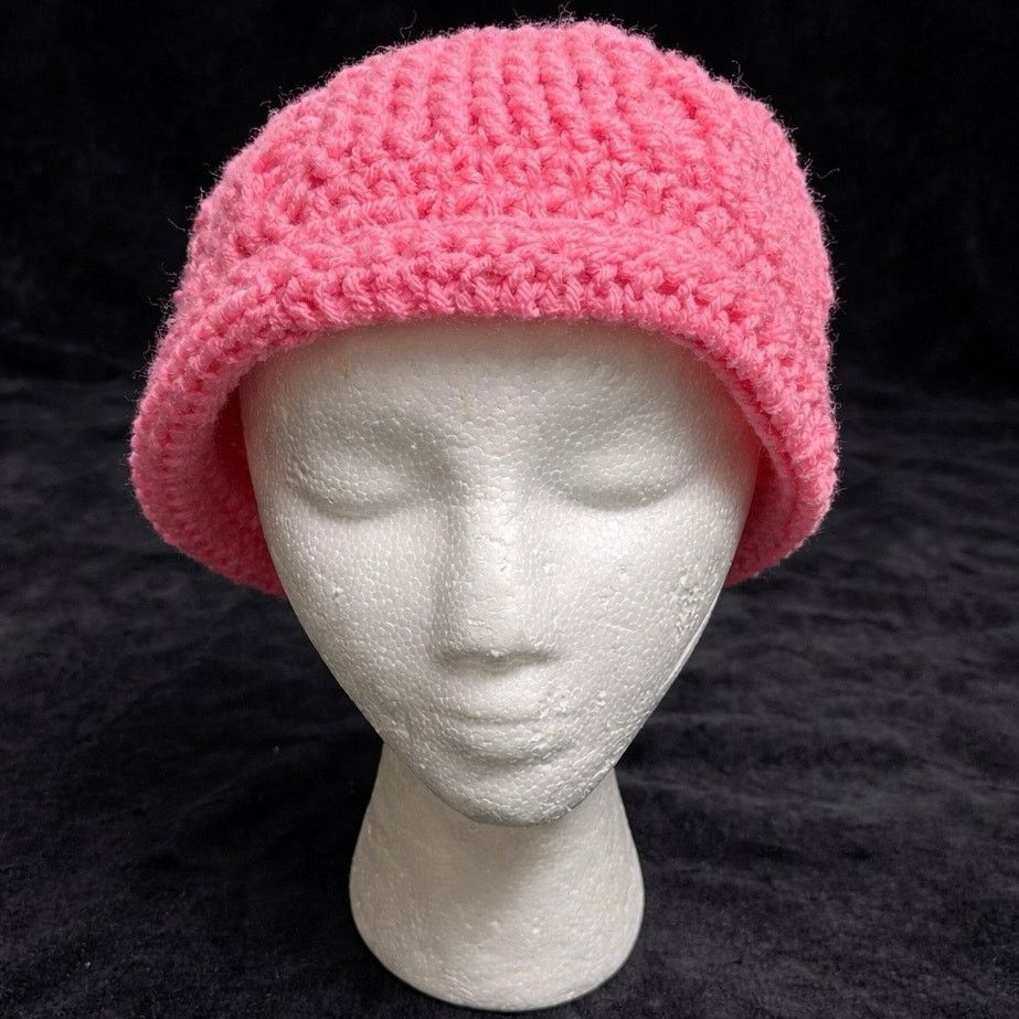 Other Pink Knitted Beanie Size ONE SIZE - 1 Thumbnail