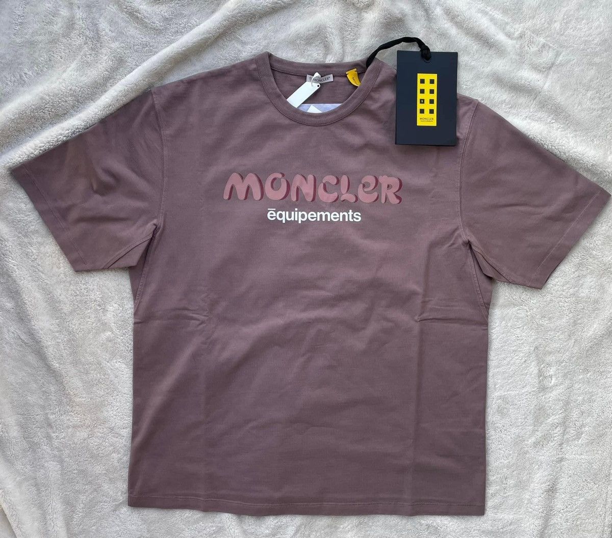 image of Moncler X Bembury Equipments Tee in Red, Men's (Size Large)