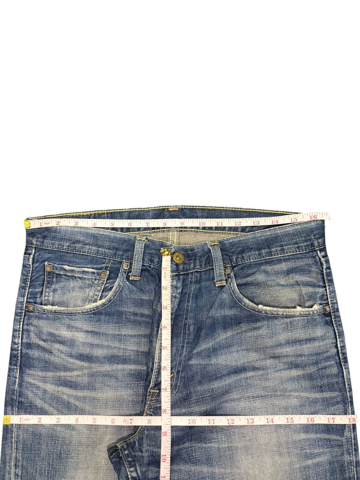 Levi's Vintage 90s Levis 502 Faded Wash Distressed Jeans Size US 33 - 6 Thumbnail