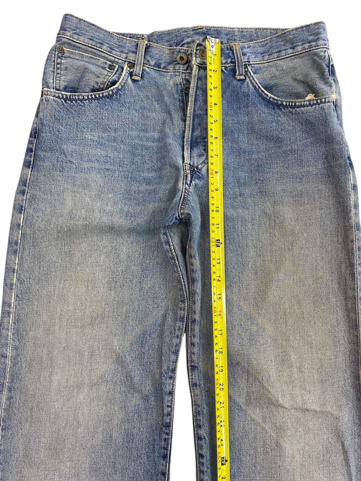 Edwin Vintage Edwin Faded Wash Style Loose Jeans Size US 32 / EU 48 - 6 Thumbnail