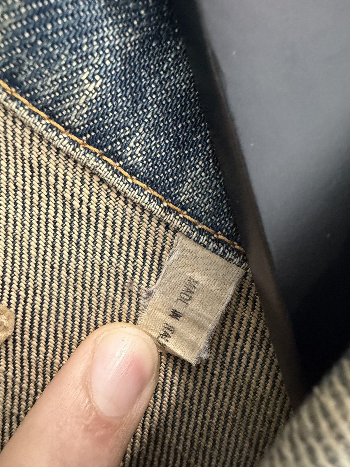 Helmut Lang A/W 1999 HELMUT LANG DENIM JACKET Size US XS / EU 42 / 0 - 4 Thumbnail