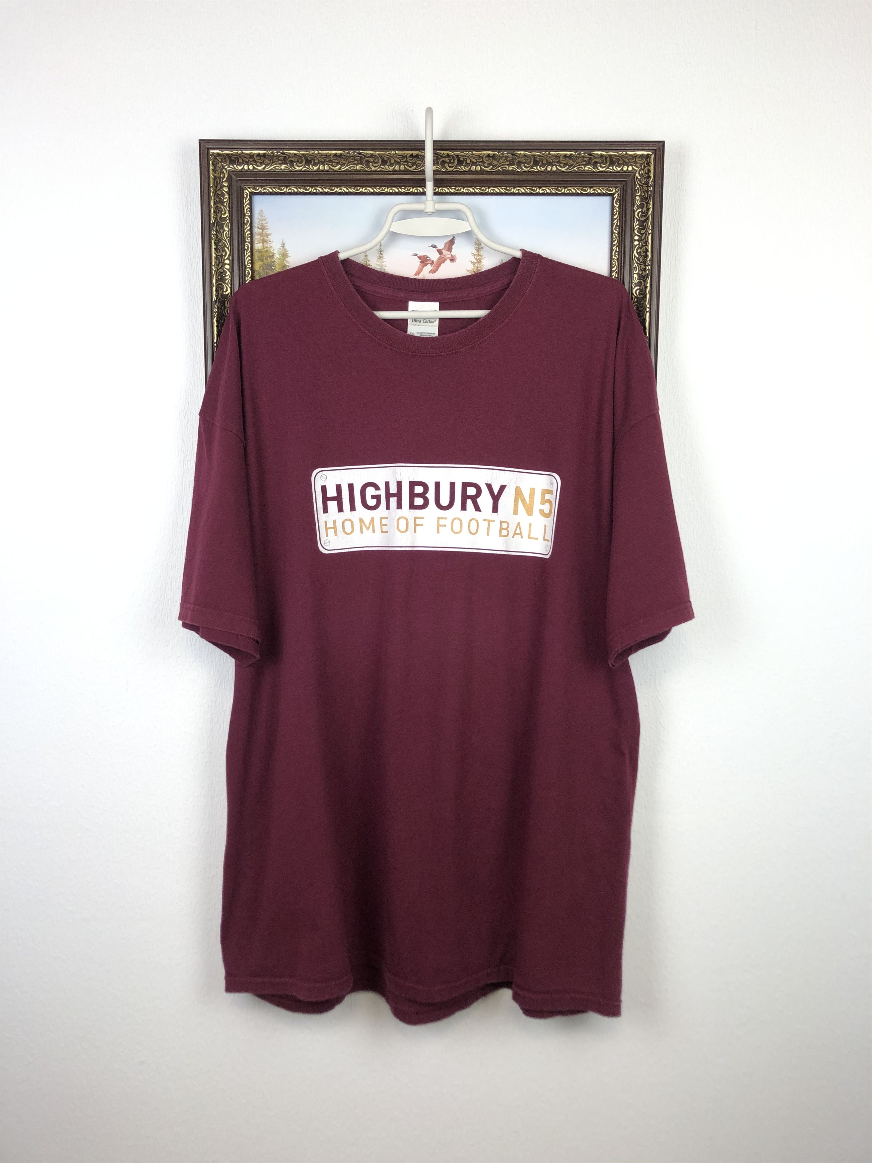Vintage Vintage Arsenal Highbury Football Shirt Soccer Jersey Size US XXL / EU 58 / 5 - 1 Thumbnail
