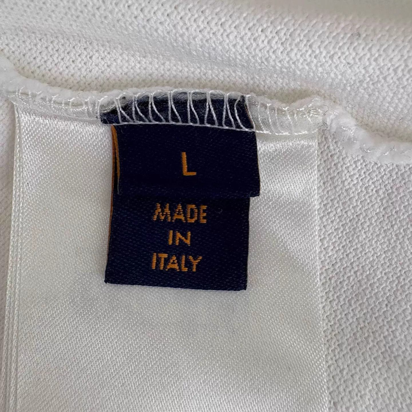 Louis Vuitton LV White Damier Reverse Short Sleeve Tee L Size US L / EU 52-54 / 3 - 5 Thumbnail