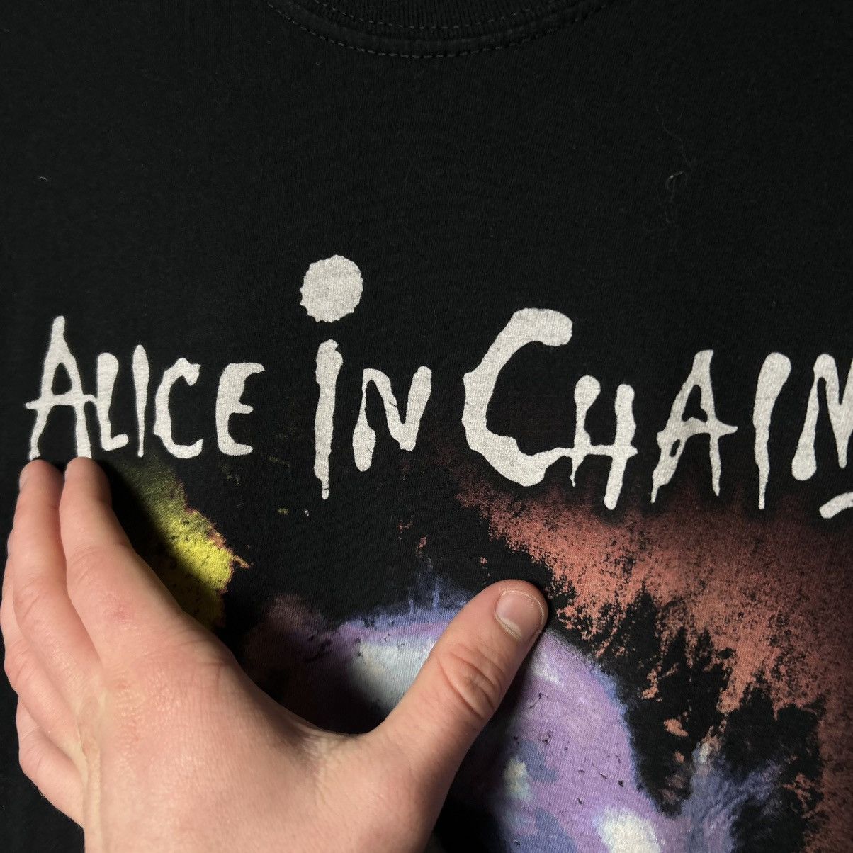 Band Tees Vintage Alice In Chains big graphic logo 2000’s rock band te Size US M / EU 48-50 / 2 - 3 Thumbnail