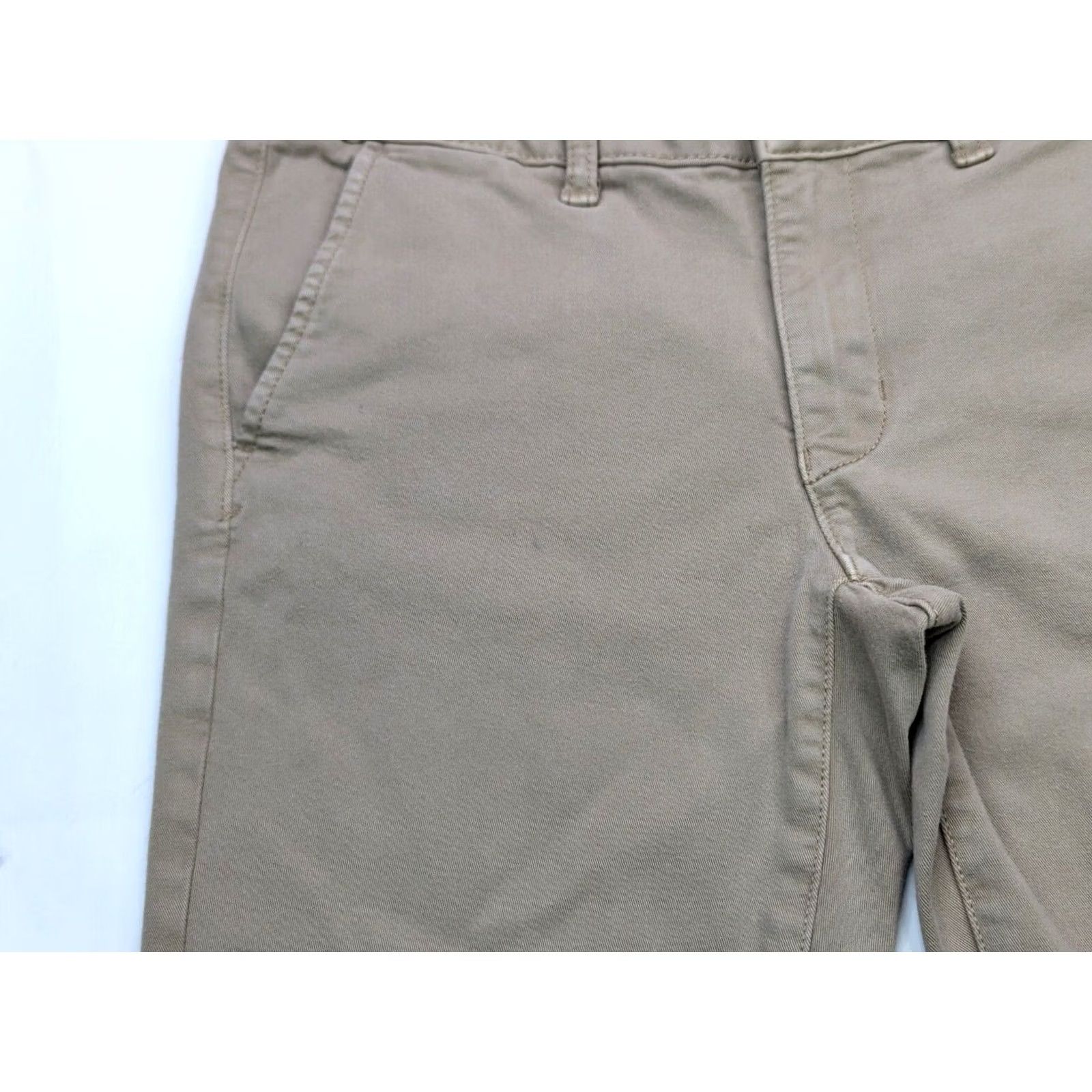 American Eagle Outfitters American Eagle Outfitters Jeans Women 6 Beige 29x31 Stretch Skinny Denim 5-Pocket mid rise 90s AEO Skinny Size 28" / US 6 / IT 42 - 5 Thumbnail