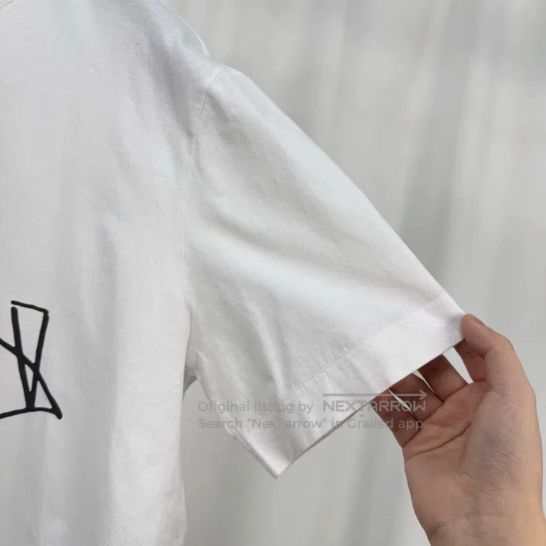Hermes Hermes Graffiti print short sleeve Size L / US 10 / IT 46 - 4 Thumbnail
