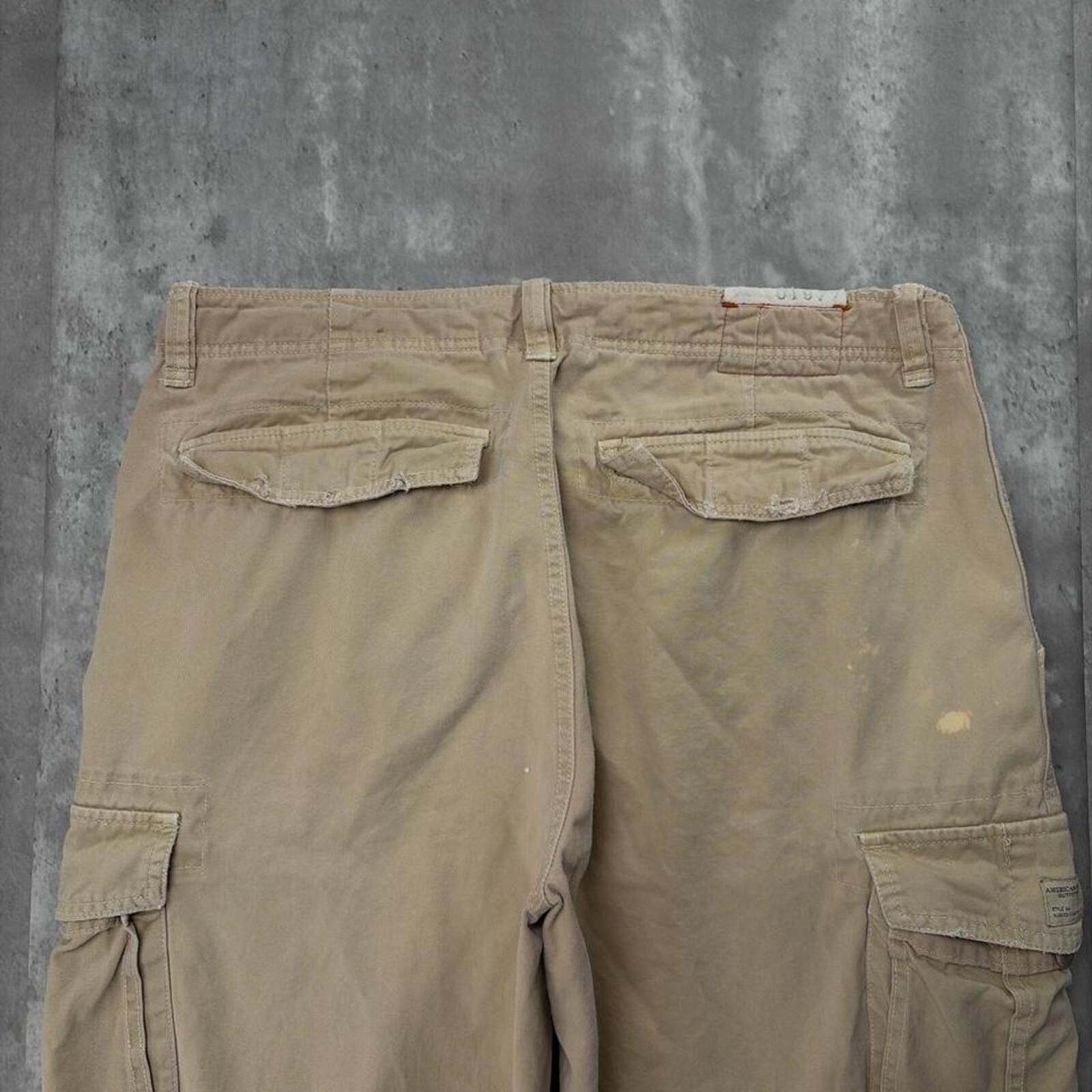 American Eagle Outfitters Vintage American Eagle Grunge Baggy Skater Cargo Shorts Size US 36 / EU 52 - 3 Thumbnail
