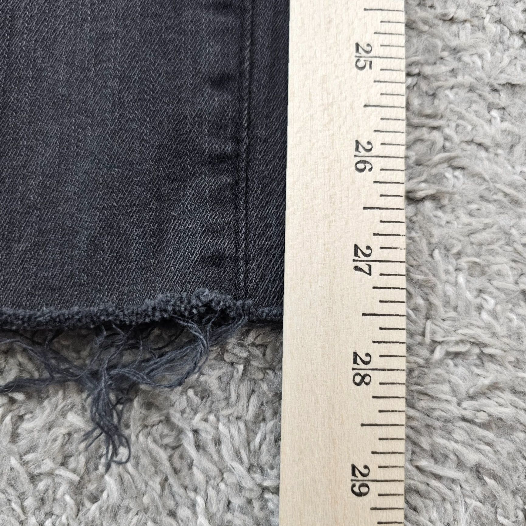 Vintage AG Adriano Goldschmied Jeans Womens Black 29 Mid Rise Ankle Skinny 29x28 Size 29" - 6 Thumbnail