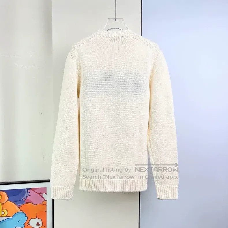 Fendi Fendi Ivory Letter Sweater Size US S / EU 44-46 / 1 - 3 Thumbnail