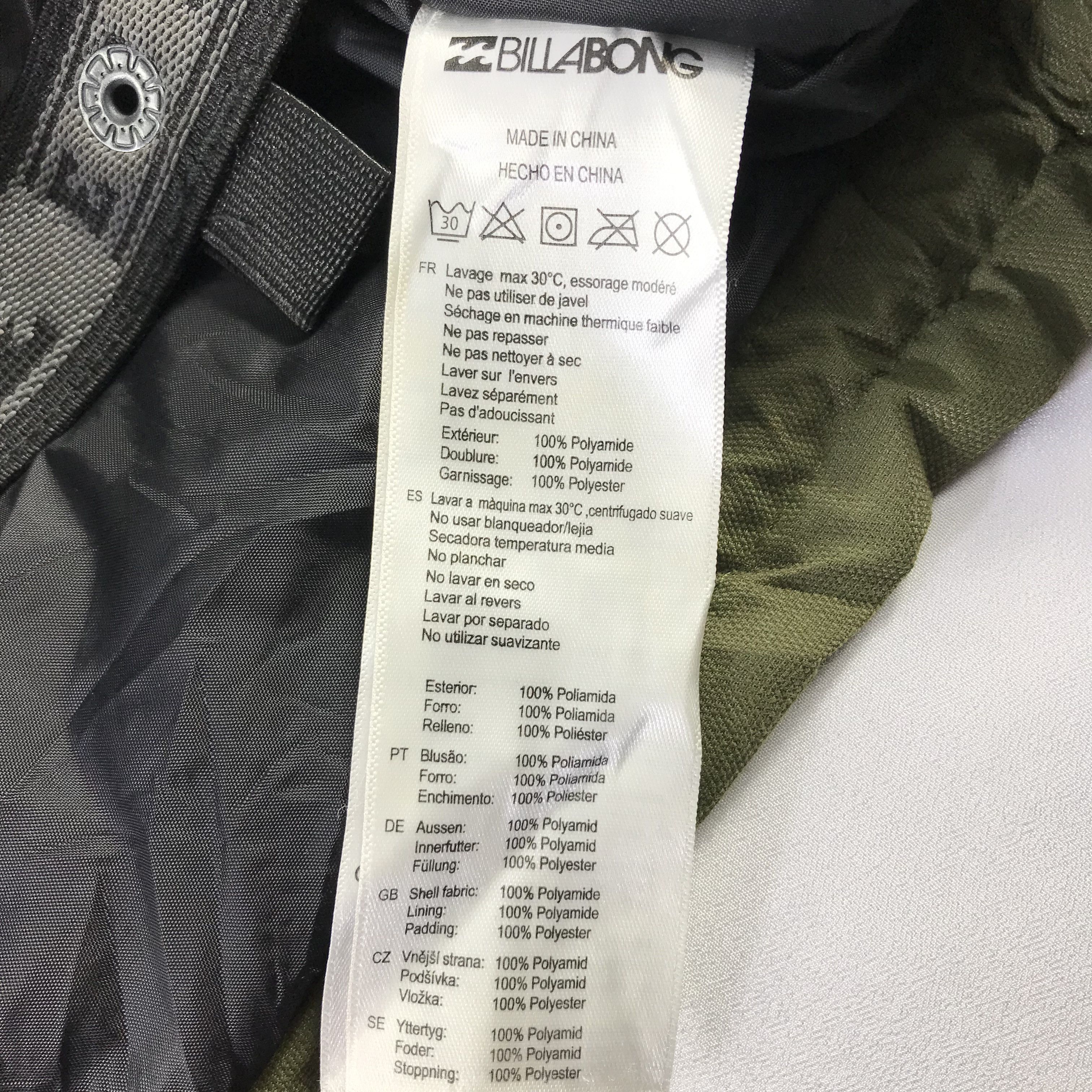 Billabong Vintage Billabong Jacket Ski Jacket Snowboard Jacket Size US M / EU 48-50 / 2 - 18 Thumbnail